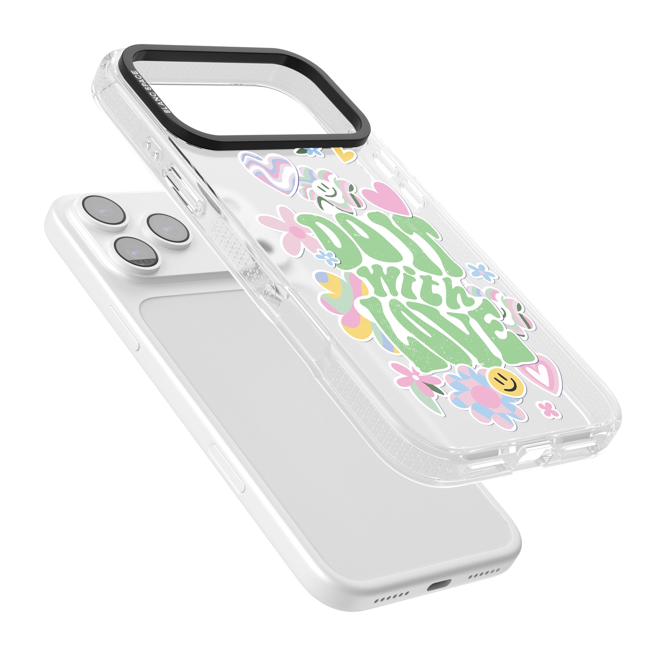 Do It With Love iPhone 17 Pro Max Impact Air Clear Phone Case Colours