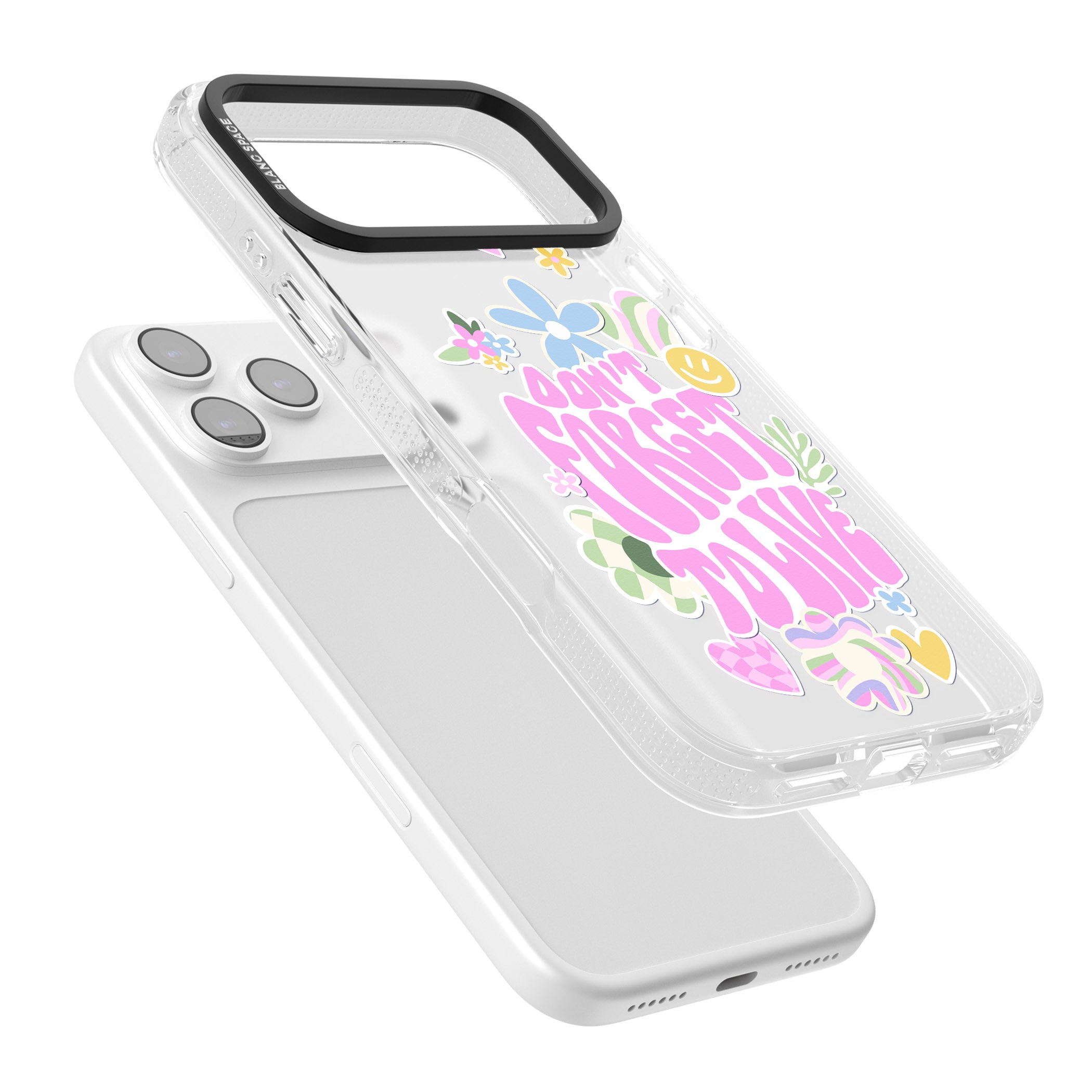 Don'T Forget To Live iPhone 17 Pro Max Impact Air Clear Phone Case Colours