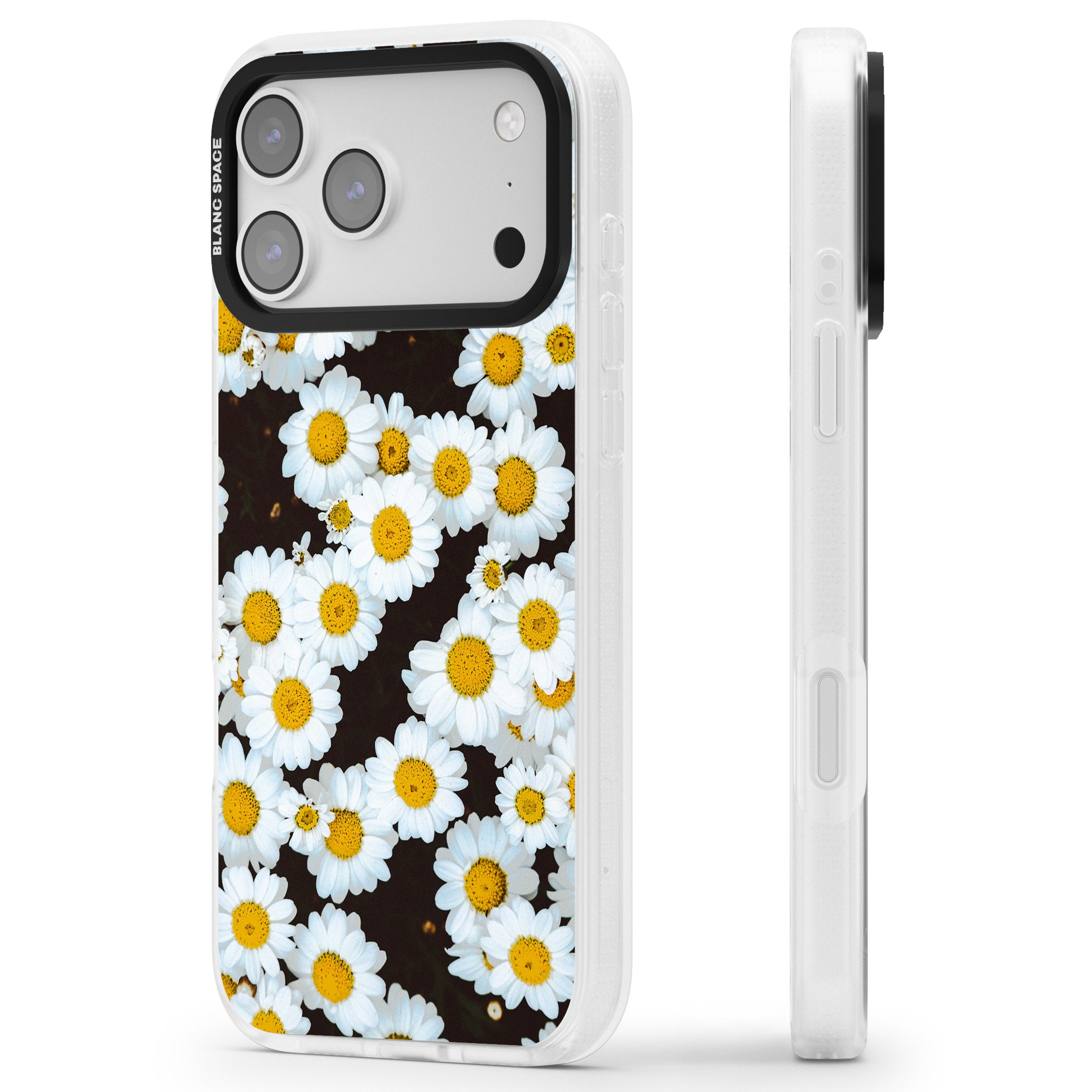 Daisy Dream iPhone 17 Pro Max Impact Air Clear Phone Case Side Profile