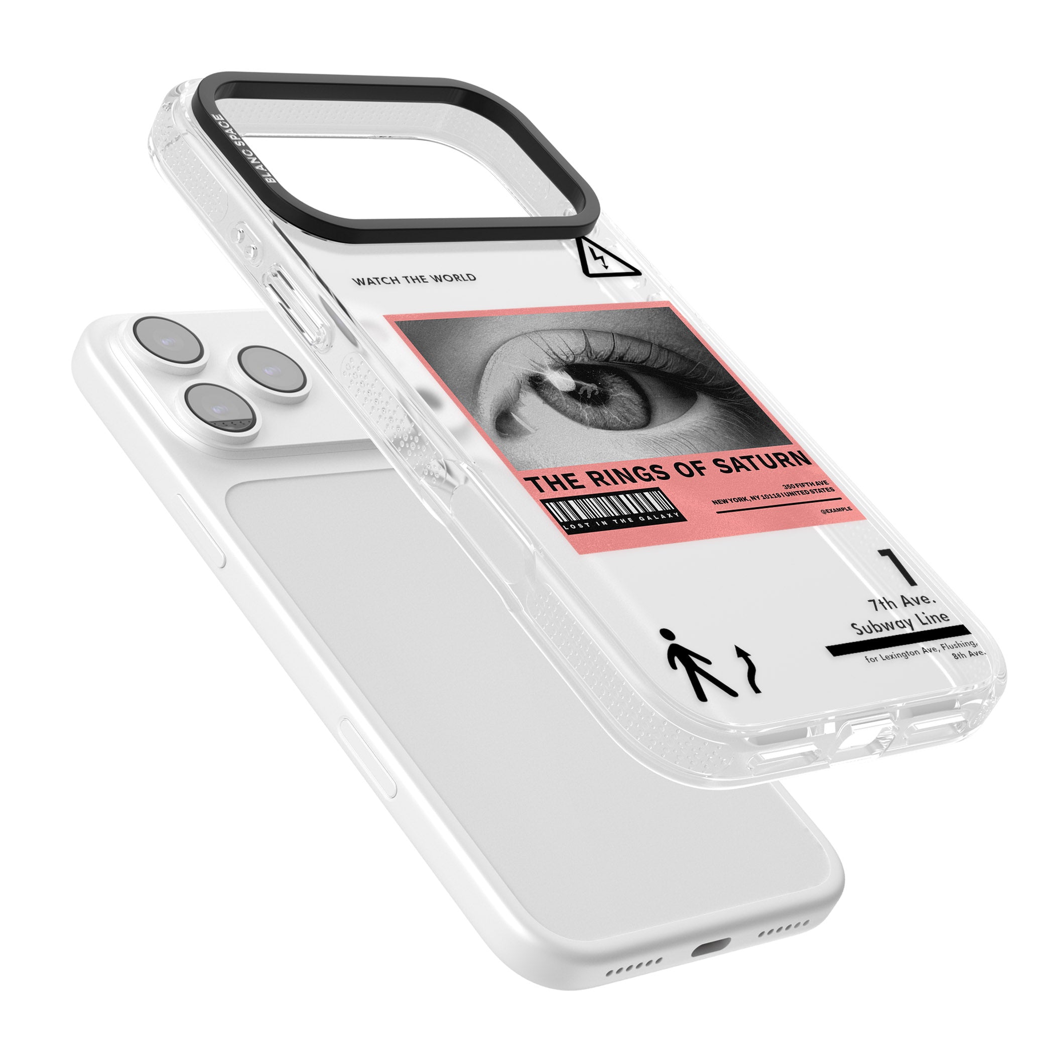 Watch The World iPhone 17 Pro Max Impact Air Clear Phone Case Colours