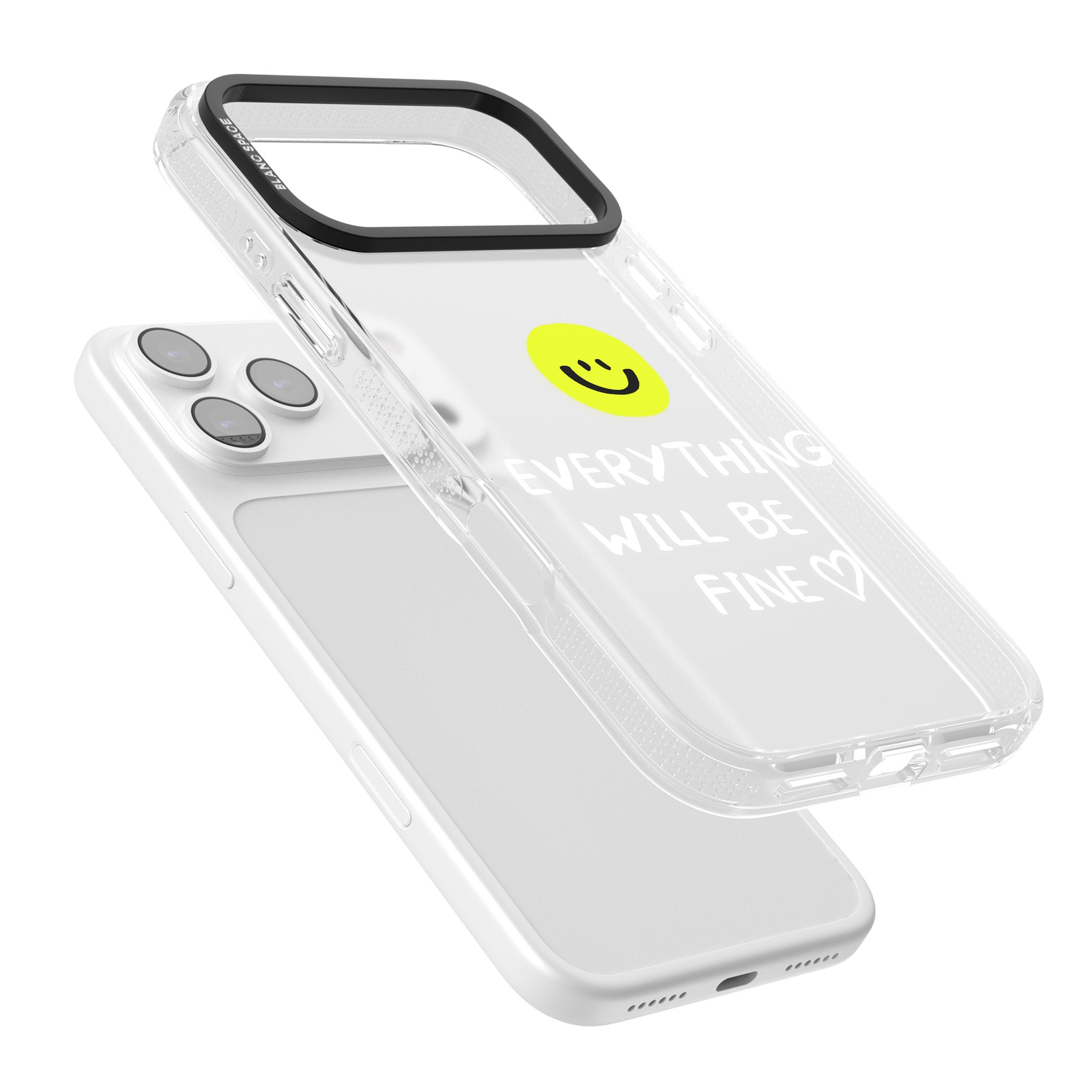 Everything Will Be Fine iPhone 17 Pro Max Impact Air Clear Phone Case Colours