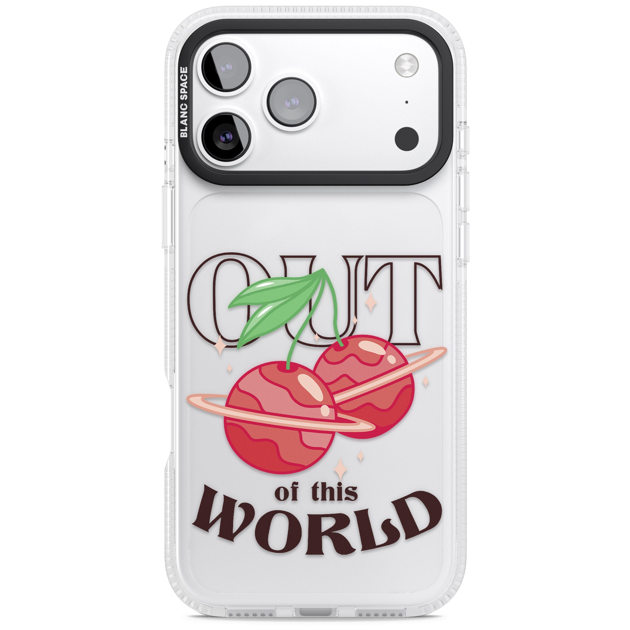 Out Of This World iPhone 17 Pro Max Impact Air Clear Phone Case