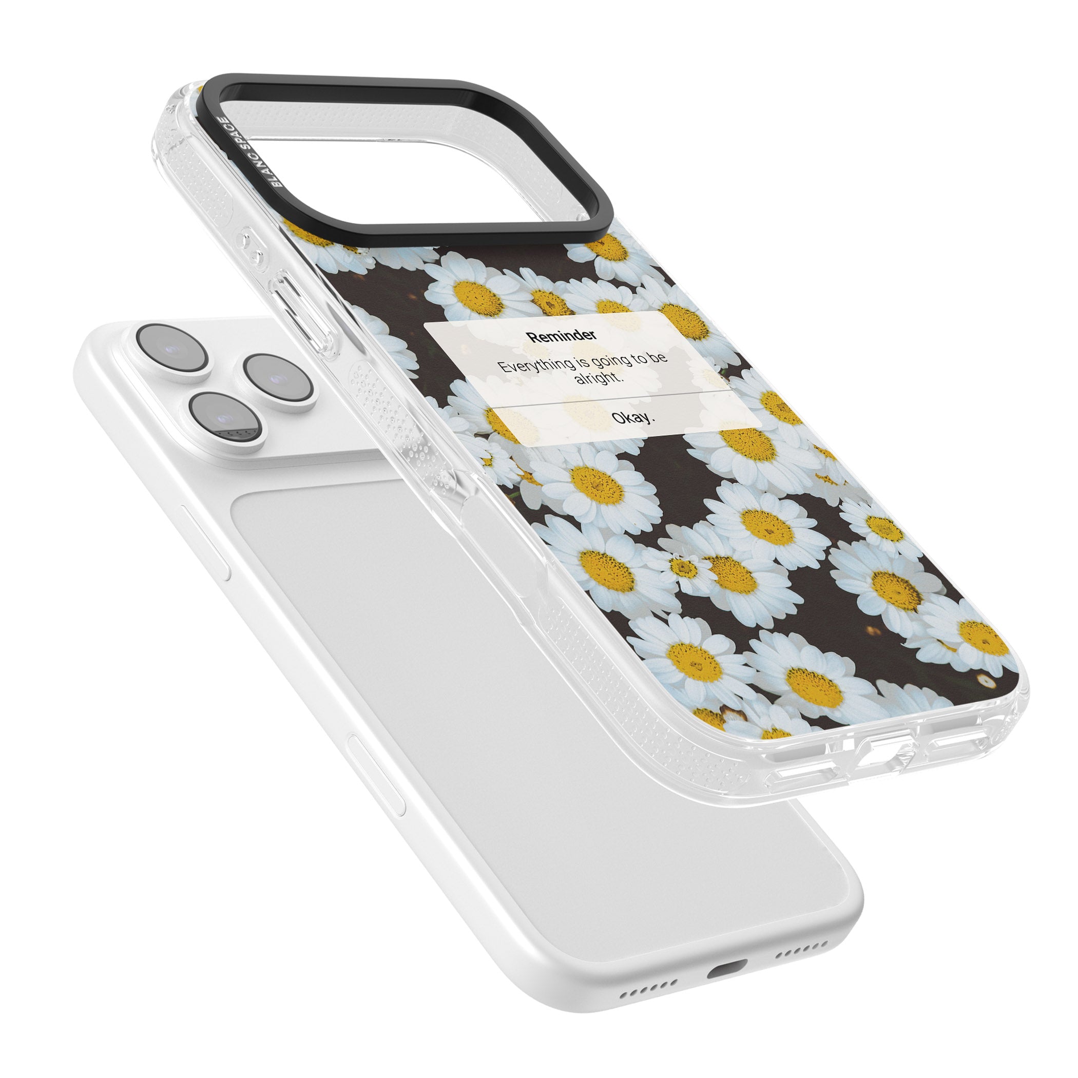 Daisy Reminder iPhone 17 Pro Max Impact Air Clear Phone Case Colours