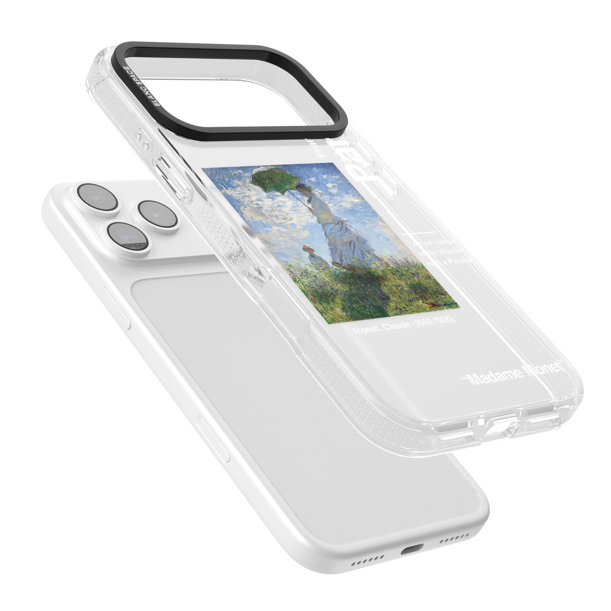 Madame Monet And Her Son iPhone 17 Pro Max Impact Air Clear Phone Case Colours