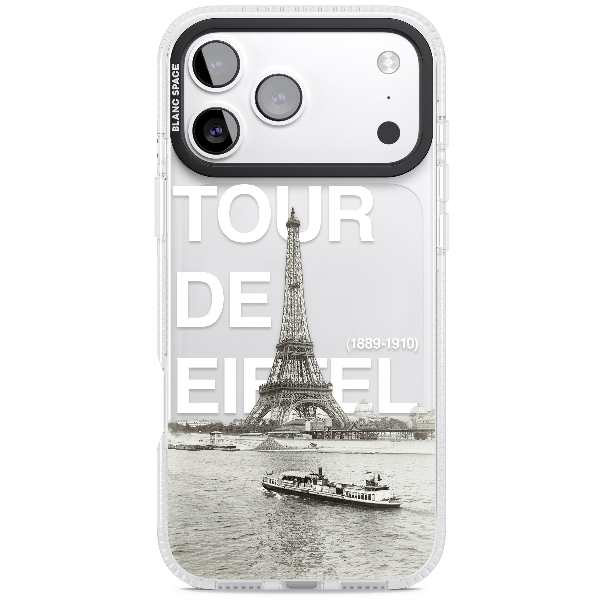 Tour De Eiffel iPhone 17 Pro Max Impact Air Clear Phone Case
