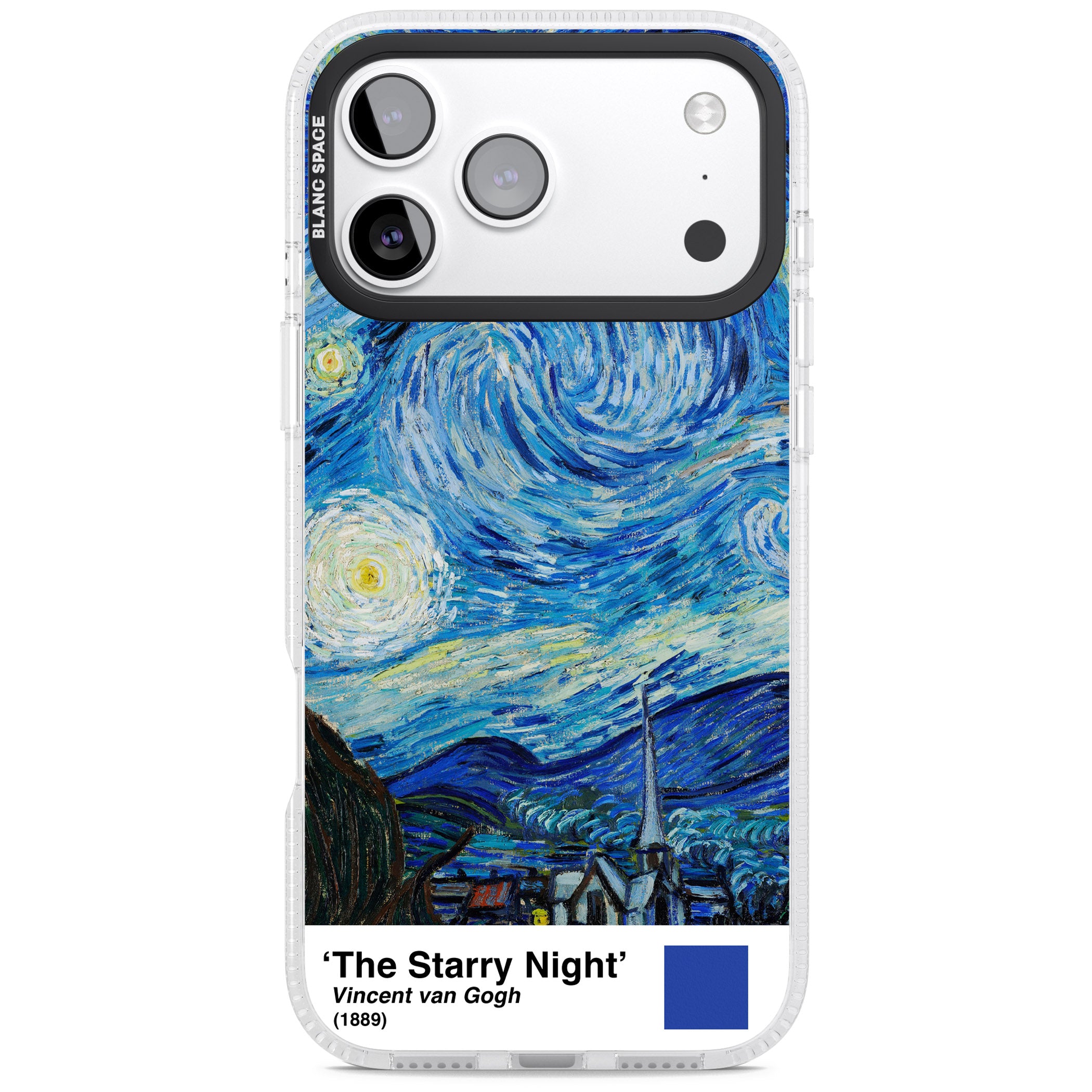 The Starry Night iPhone 17 Pro Max Impact Air Clear Phone Case