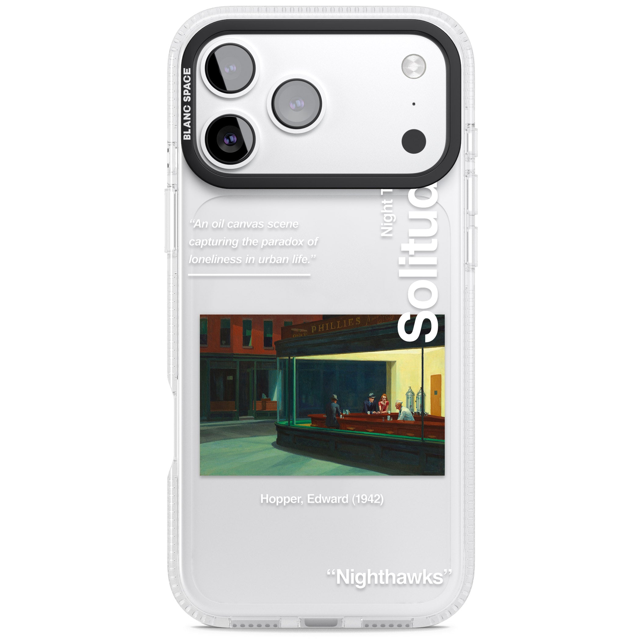 Nighthawks iPhone 17 Pro Max Impact Air Clear Phone Case