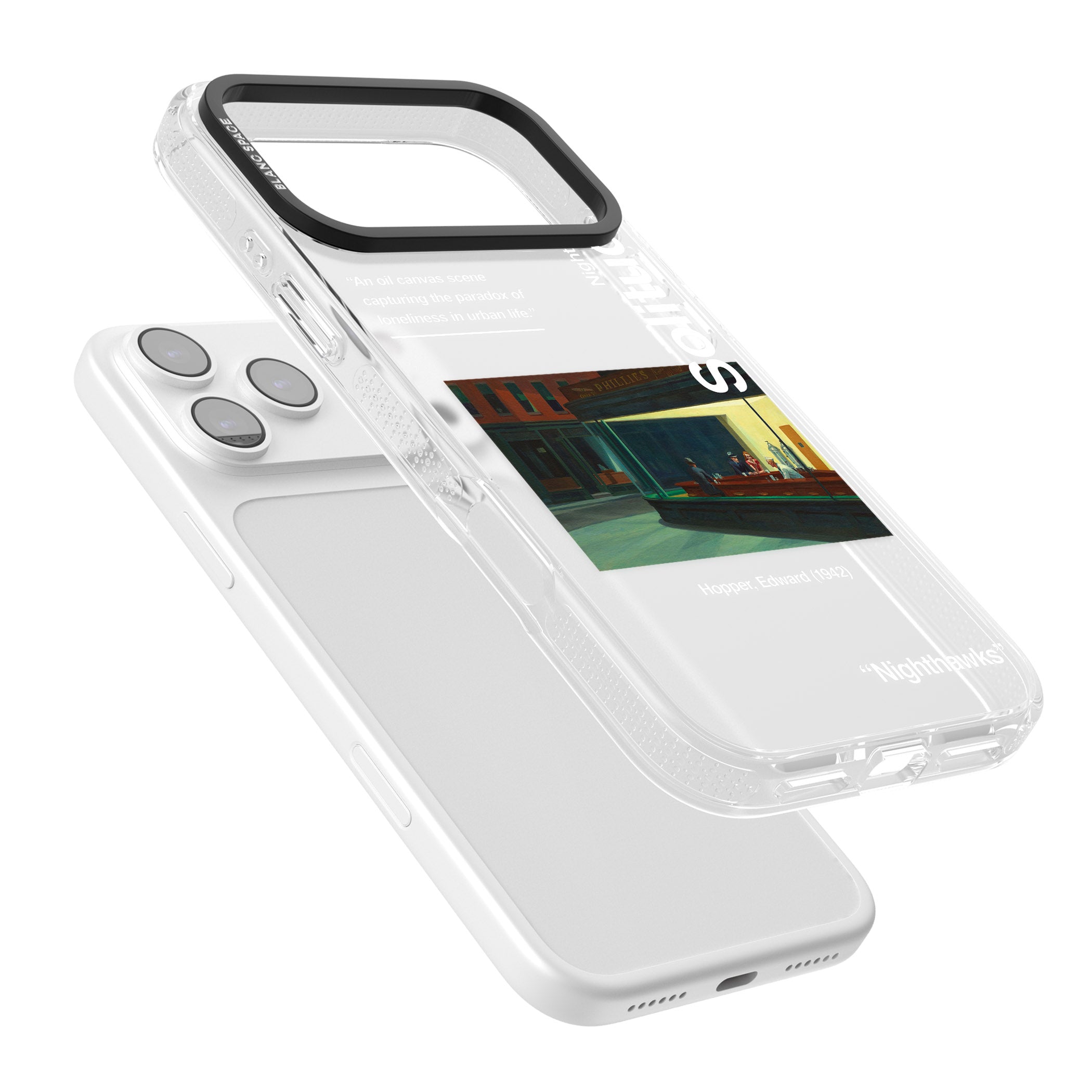 Nighthawks iPhone 17 Pro Max Impact Air Clear Phone Case Colours