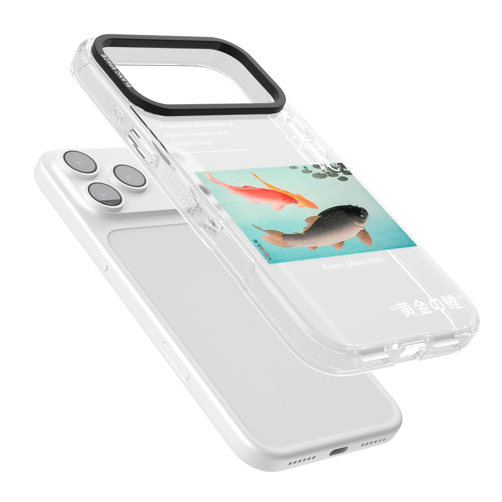 Golden Carp iPhone 17 Pro Max Impact Air Clear Phone Case Colours