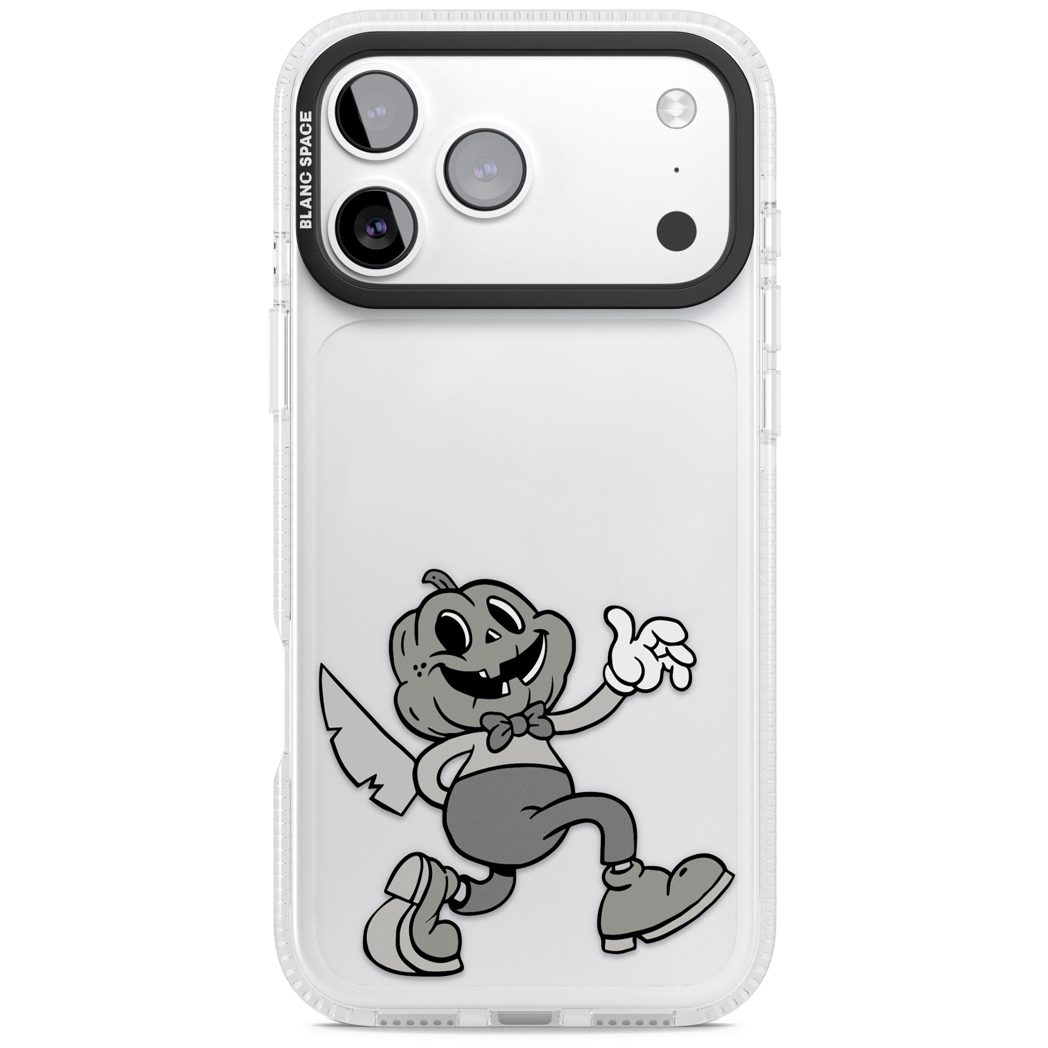 Jack O' Slasher iPhone 17 Pro Max Impact Air Clear Phone Case