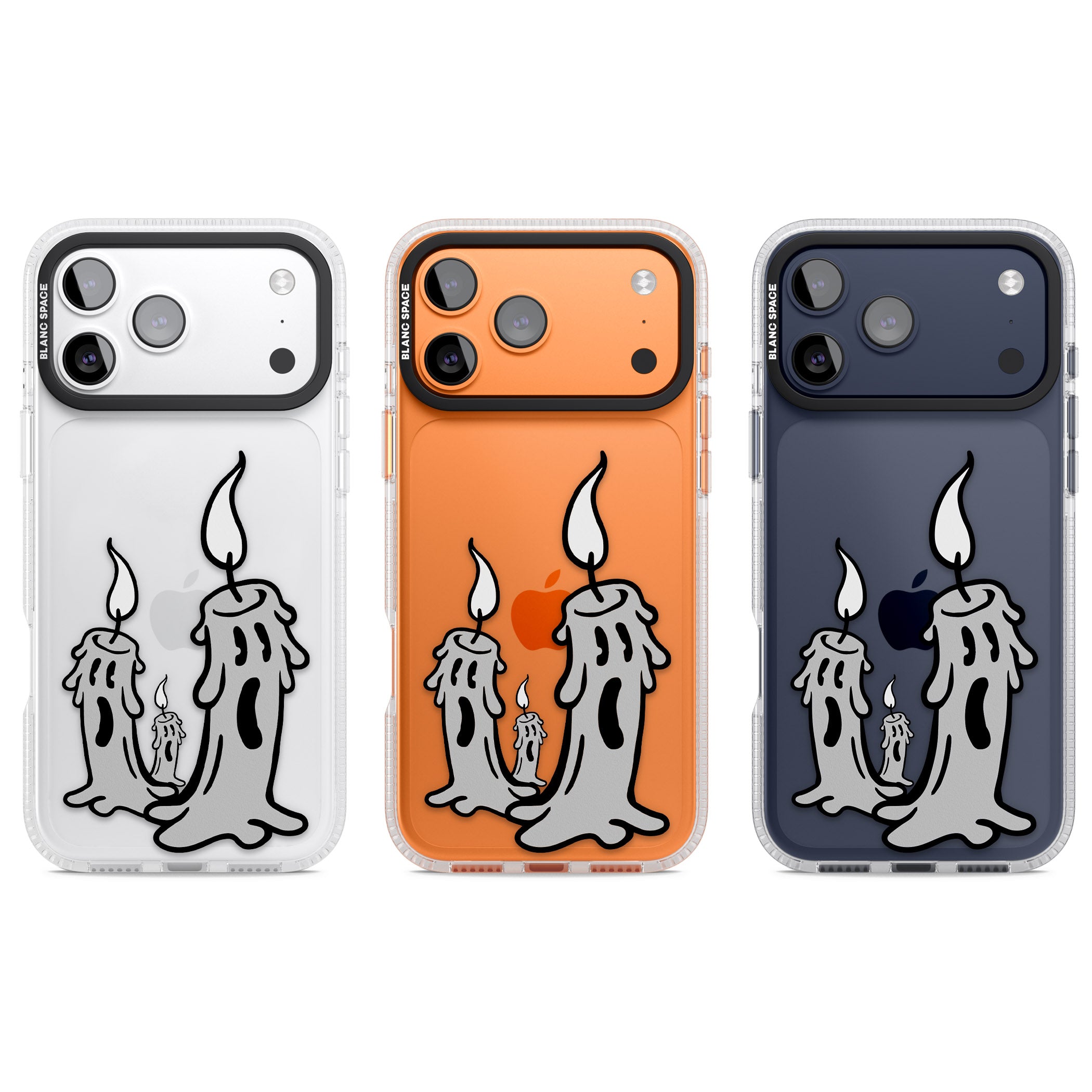 Candle Lit iPhone 17 Pro Impact Air Clear Phone Case APT Impact Protection