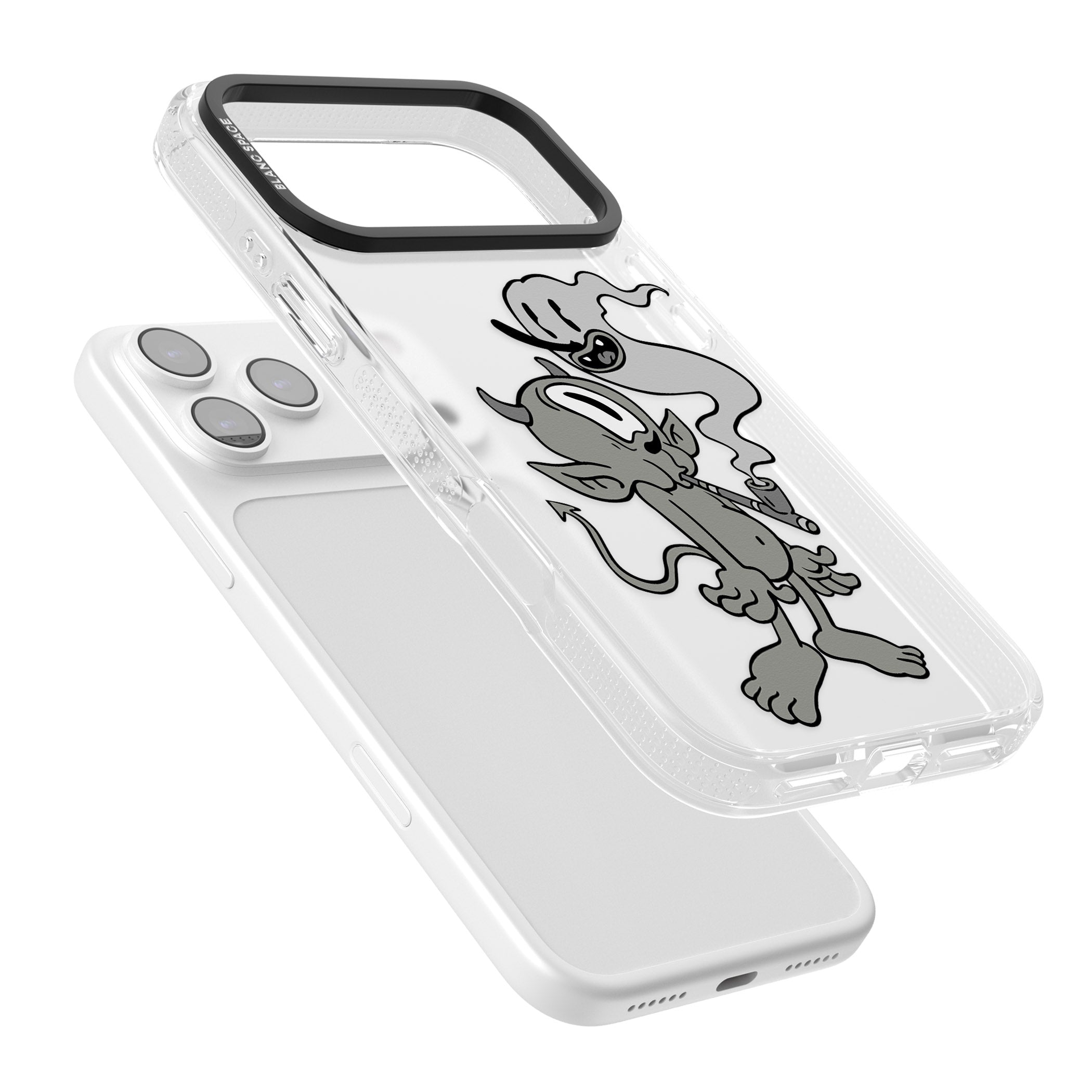 Pipe Goblin iPhone 17 Pro Max Impact Air Clear Phone Case Colours