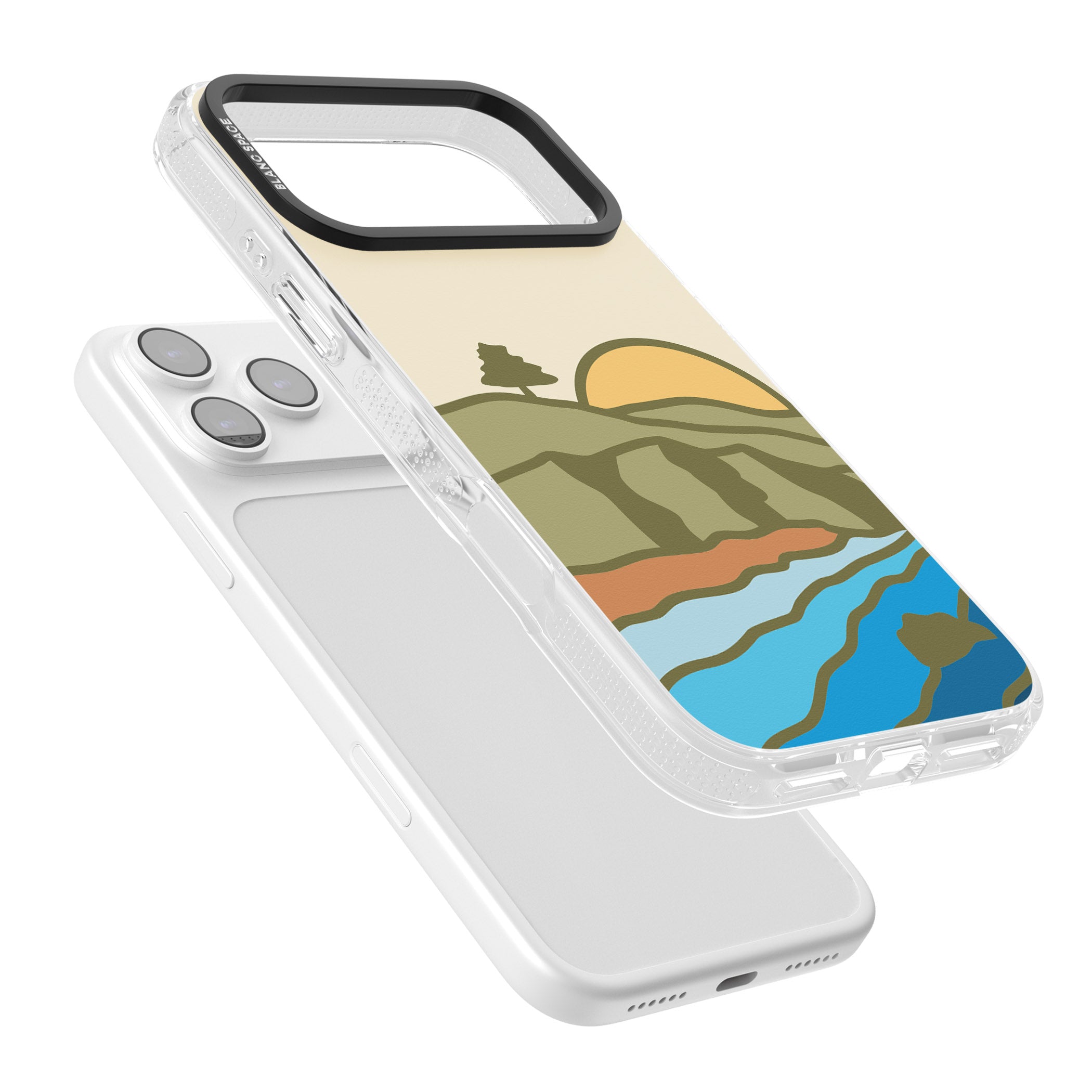 North Sunset iPhone 17 Pro Max Impact Air Clear Phone Case Colours