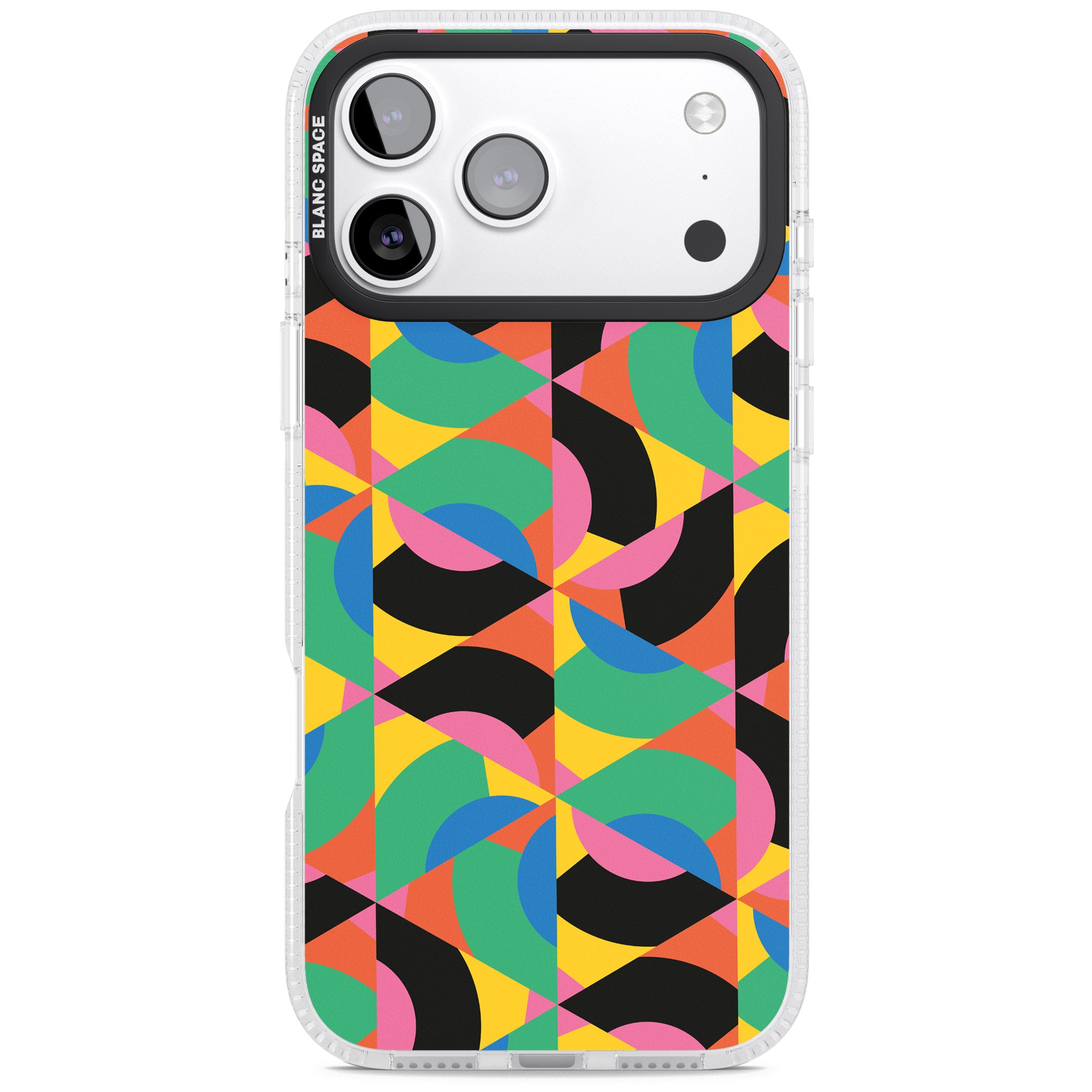 Abstract Carnival iPhone 17 Pro Max Impact Air Clear Phone Case