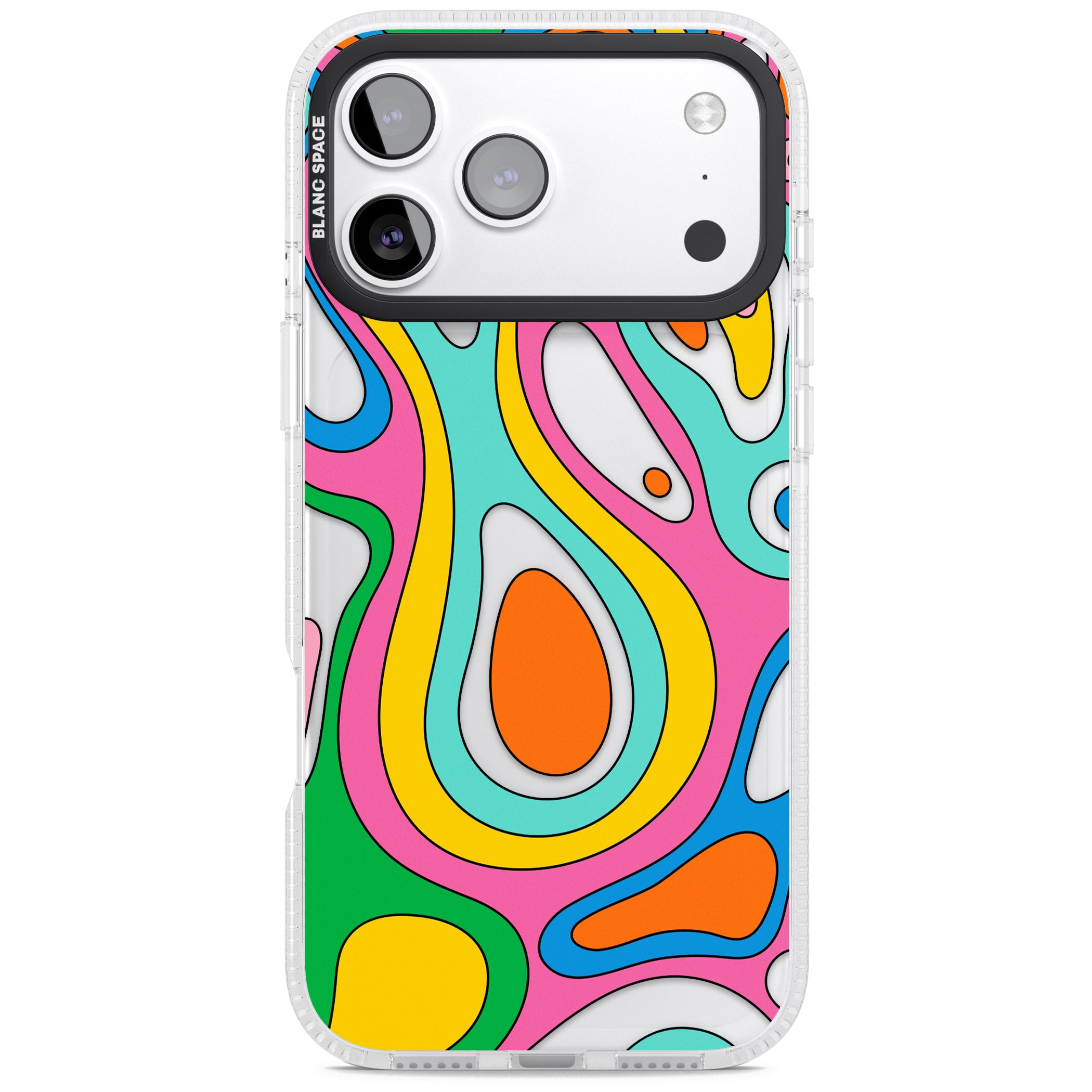 Dreams & Grooves iPhone 17 Pro Max Impact Air Clear Phone Case