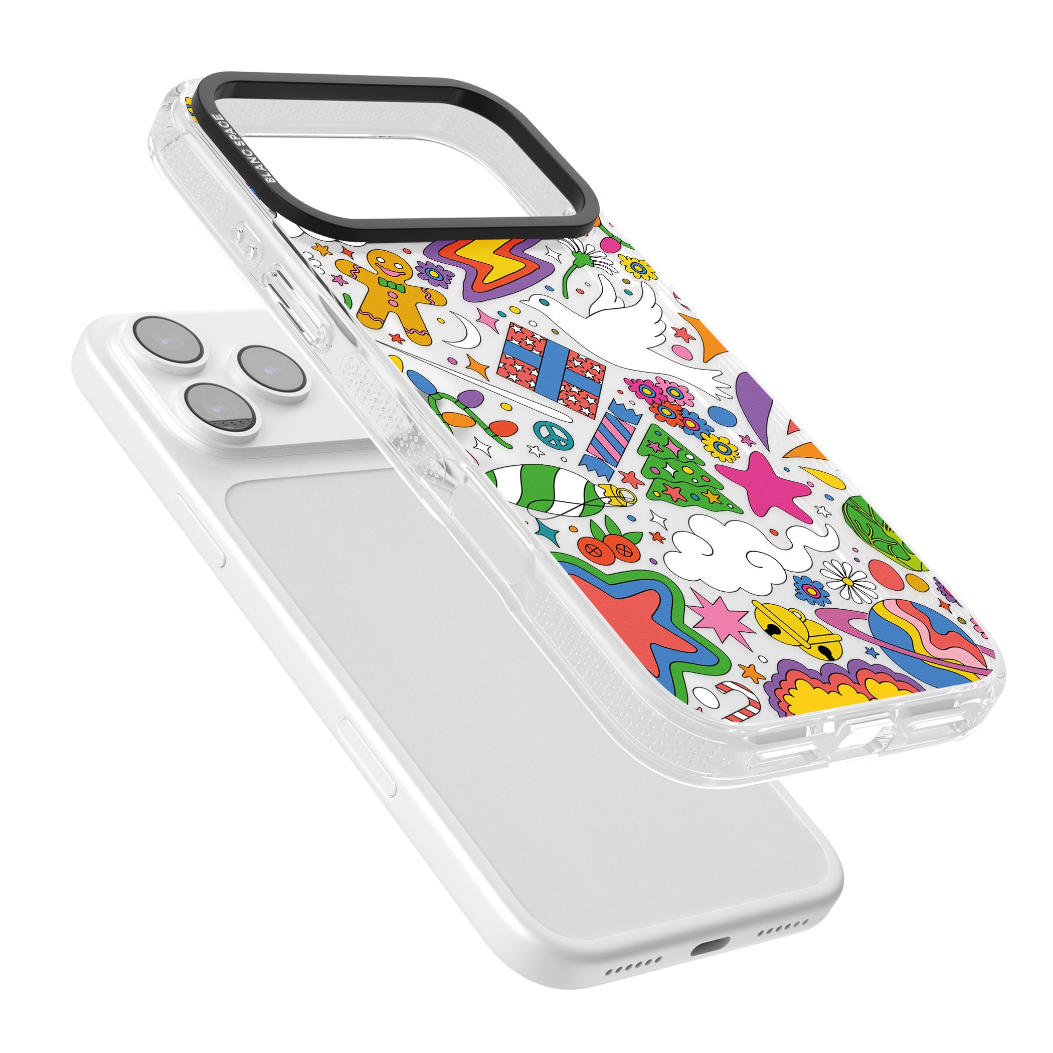 Whimsical Wonderland iPhone 17 Pro Max Impact Air Clear Phone Case Colours