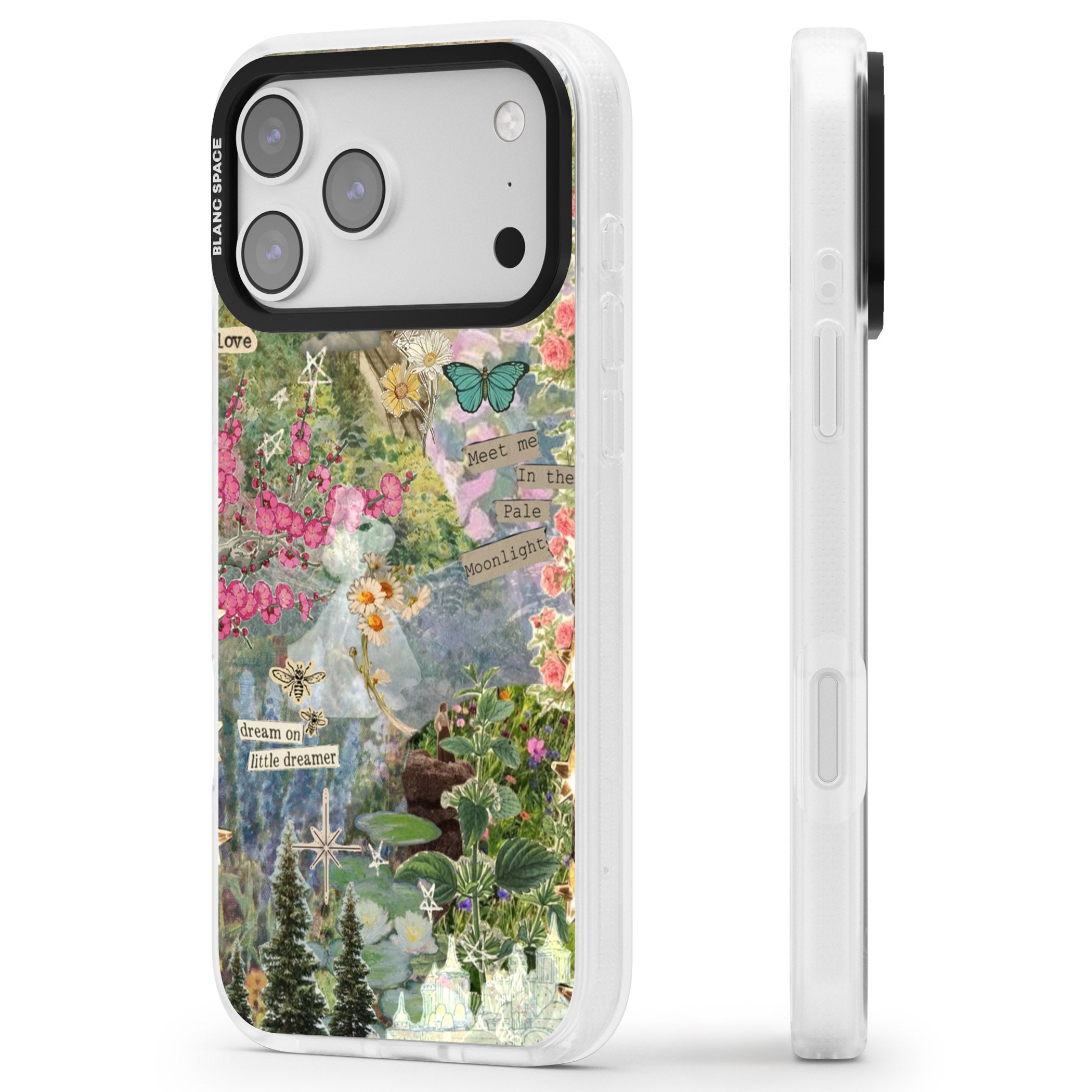 Spring Day iPhone 17 Pro Max Impact Air Clear Phone Case Side Profile
