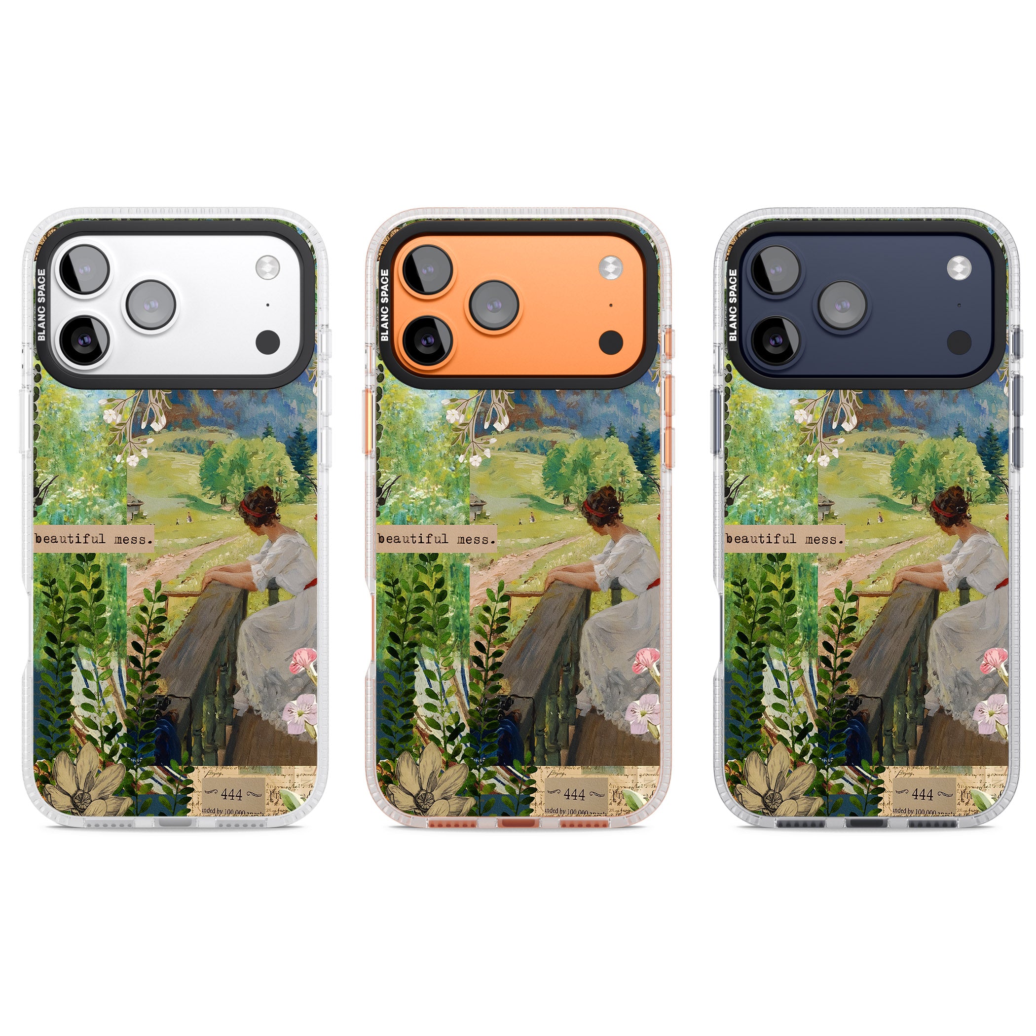 Beautiful Mess iPhone 17 Pro Impact Air Clear Phone Case APT Impact Protection