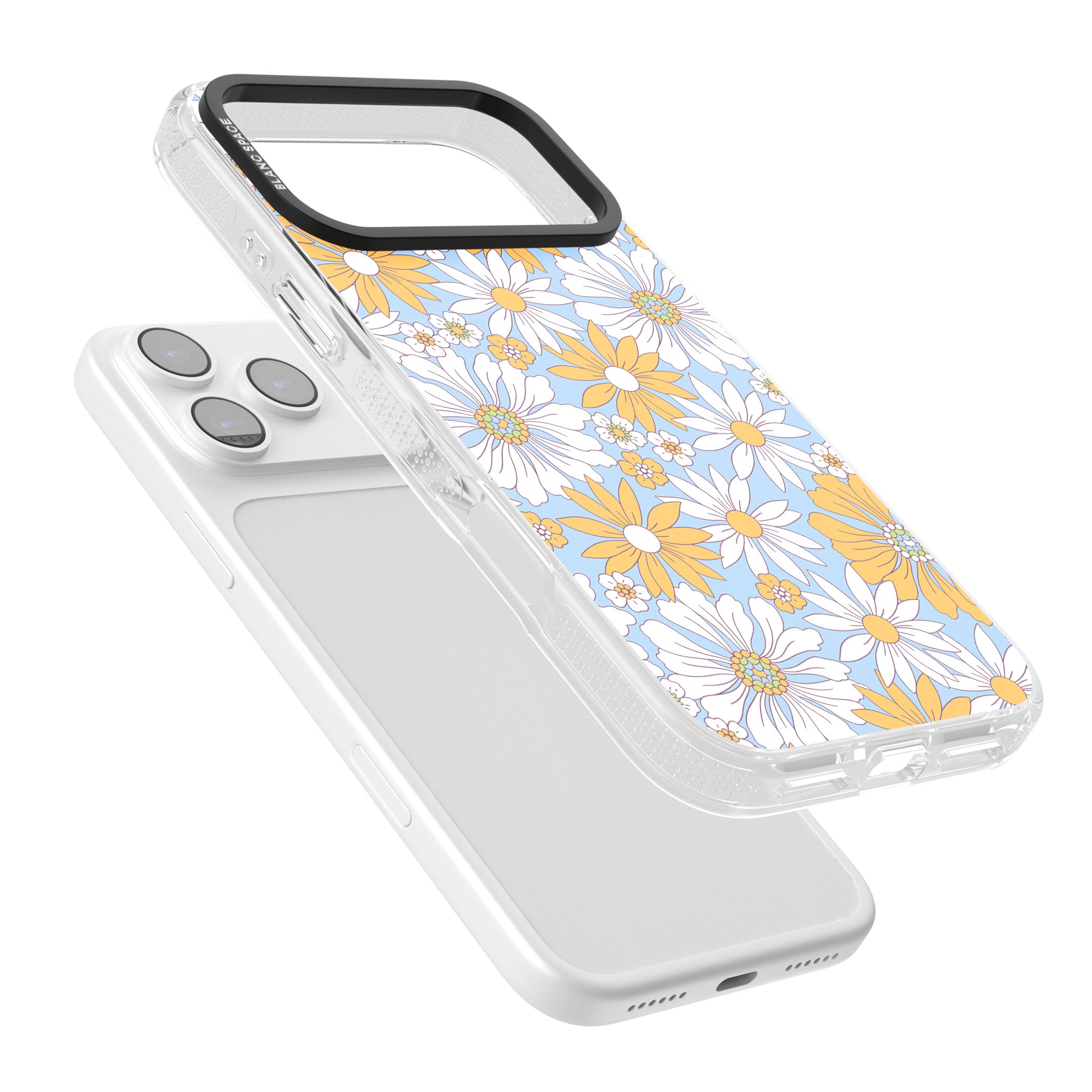 Summers Day Flower Mix iPhone 17 Pro Max Impact Air Clear Phone Case Colours