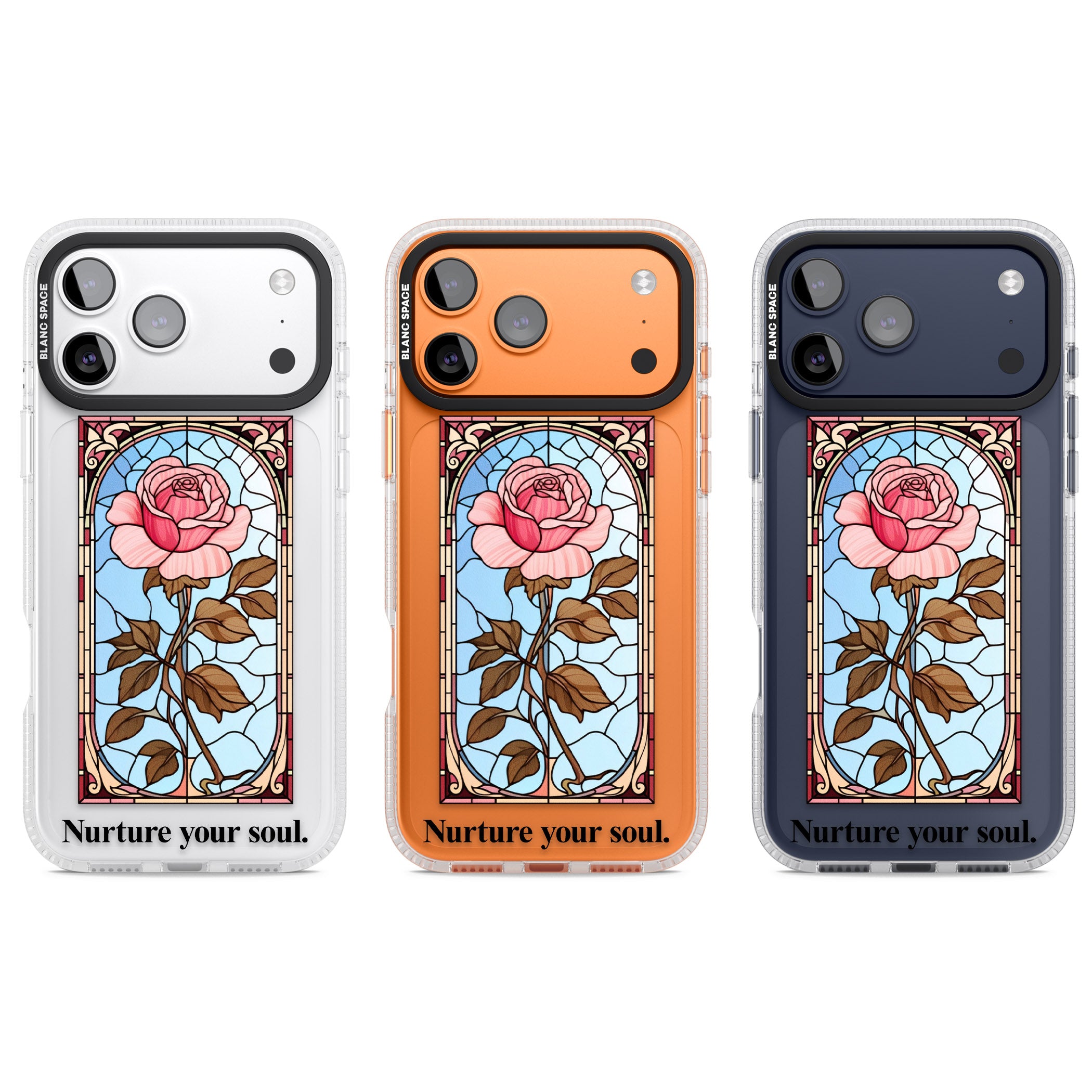 Nurture Your Soul iPhone 17 Pro Impact Air Clear Phone Case APT Impact Protection