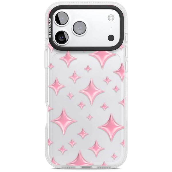 Pink Puff Sparkle Pattern