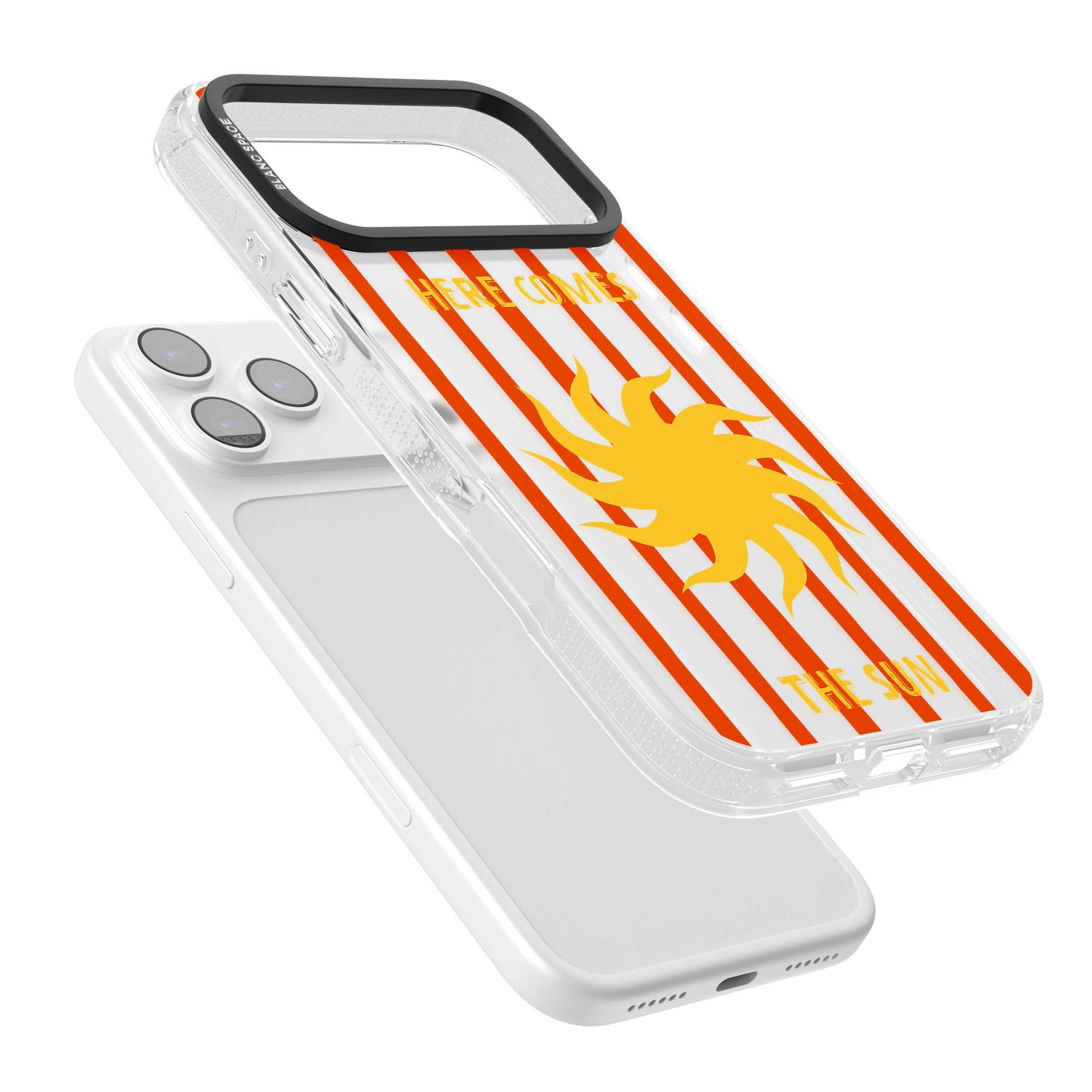Here Comes The Sun iPhone 17 Pro Max Impact Air Clear Phone Case Colours