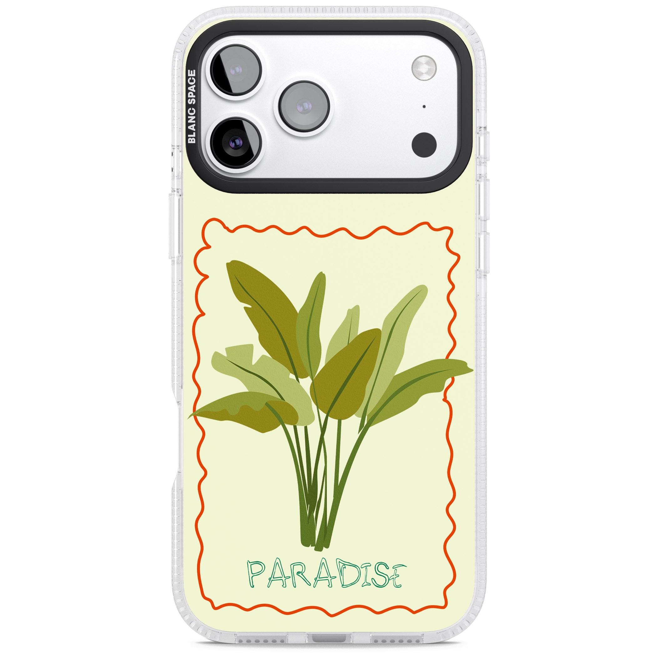 Paradies Plant iPhone 17 Pro Max Impact Air Clear Phone Case