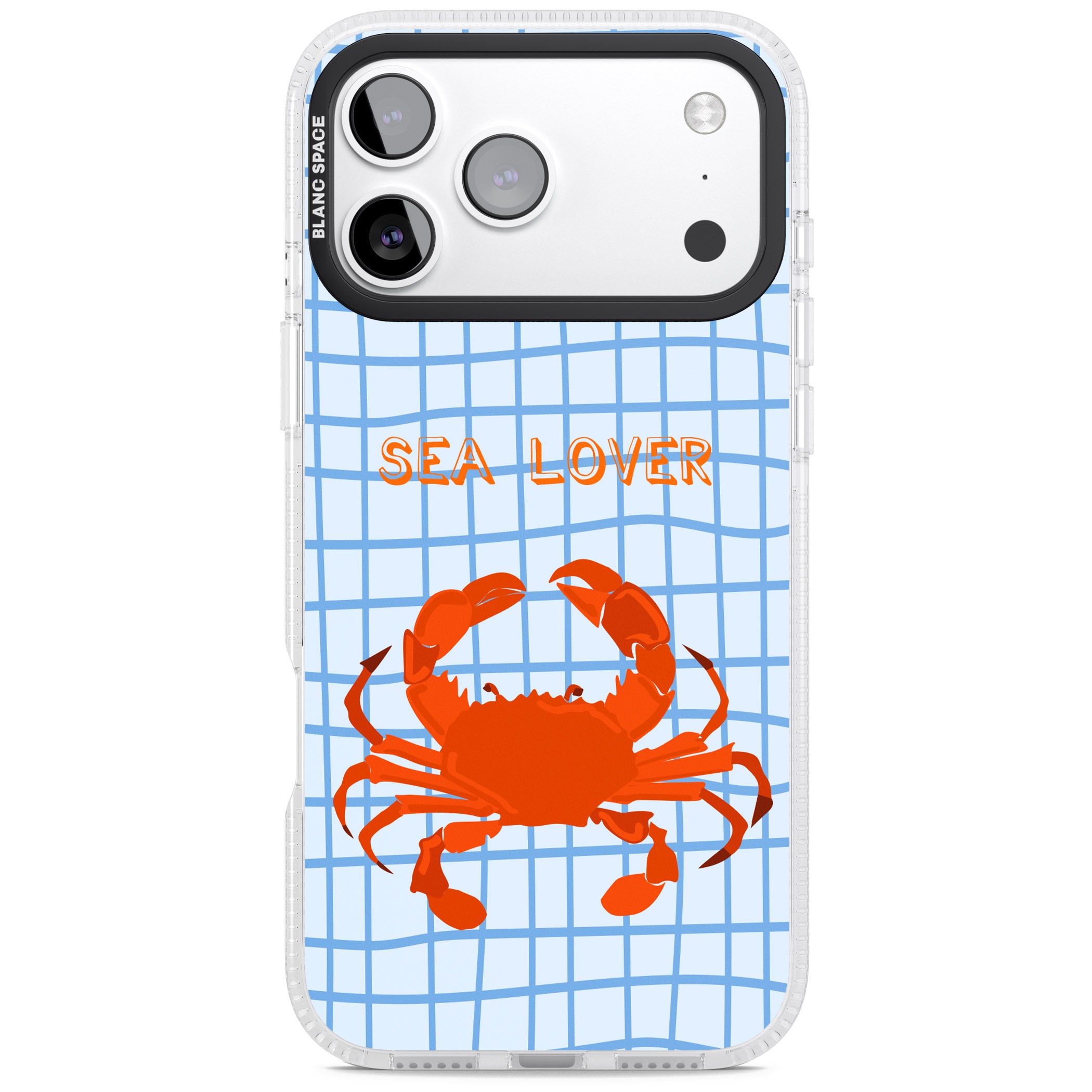 Sea Lover iPhone 17 Pro Max Impact Air Clear Phone Case