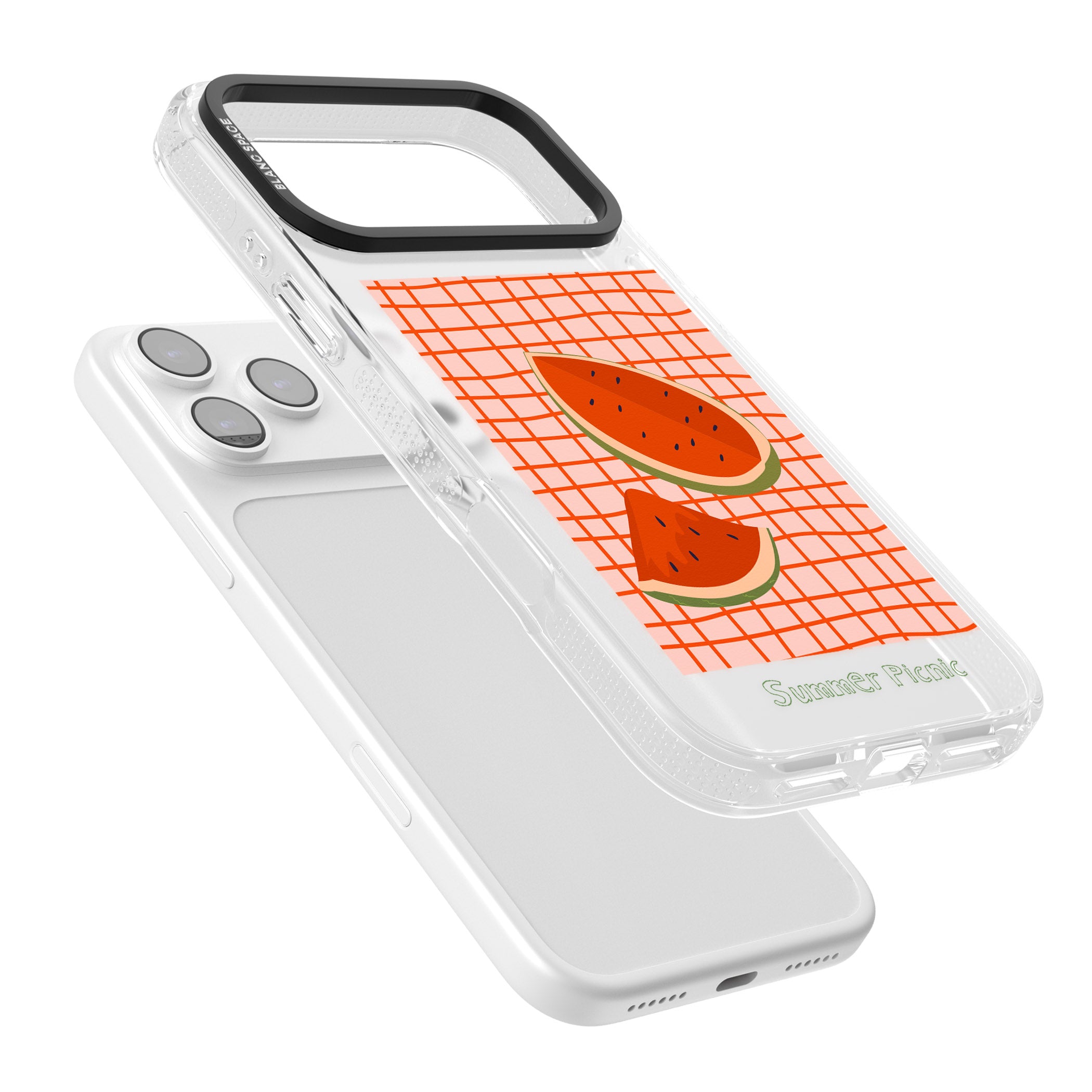 Summer Picnic iPhone 17 Pro Max Impact Air Clear Phone Case Colours