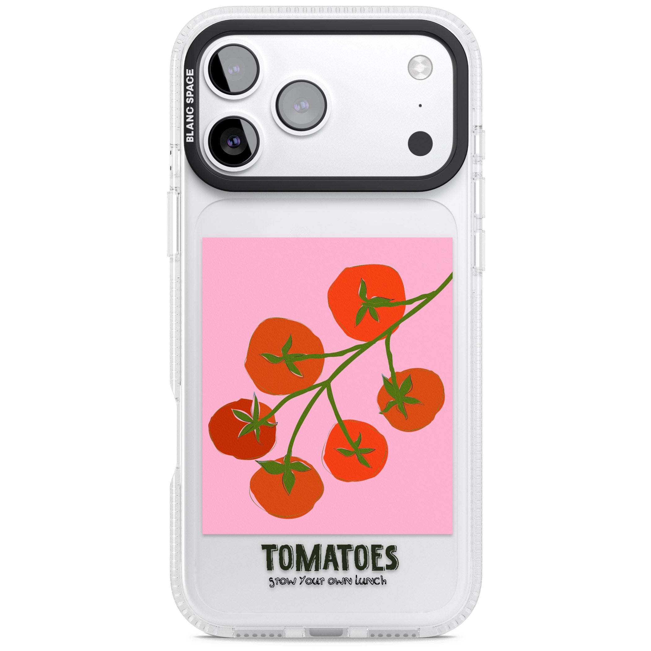 Own Tomatoes iPhone 17 Pro Max Impact Air Clear Phone Case