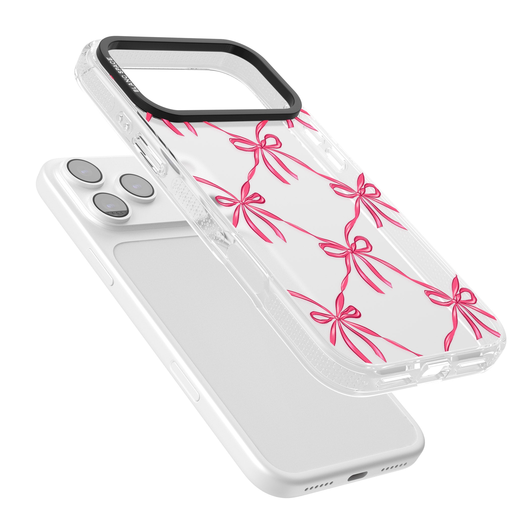 Bow Knots iPhone 17 Pro Max Impact Air Clear Phone Case Colours