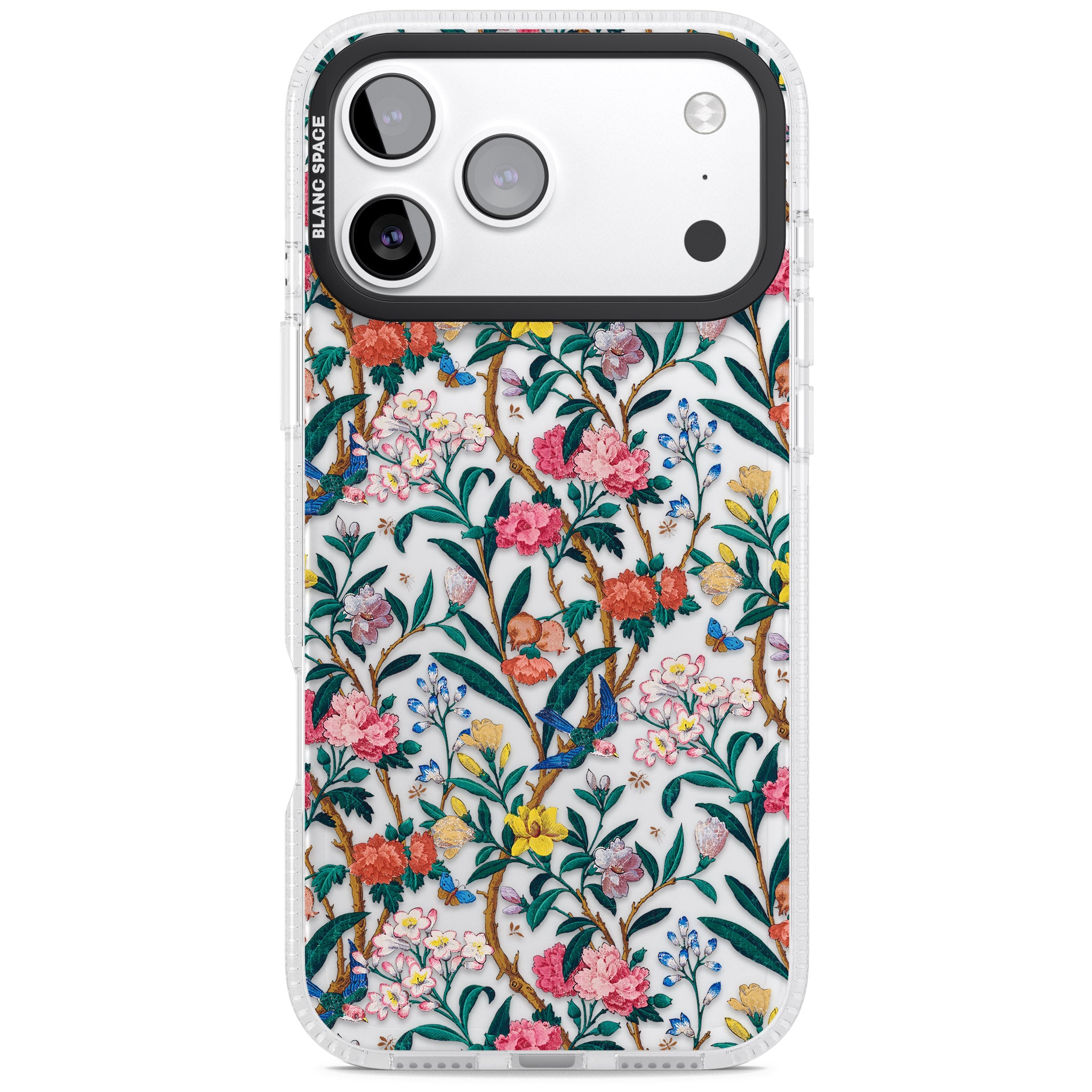Vines & Flowers iPhone 17 Pro Max Impact Air Clear Phone Case
