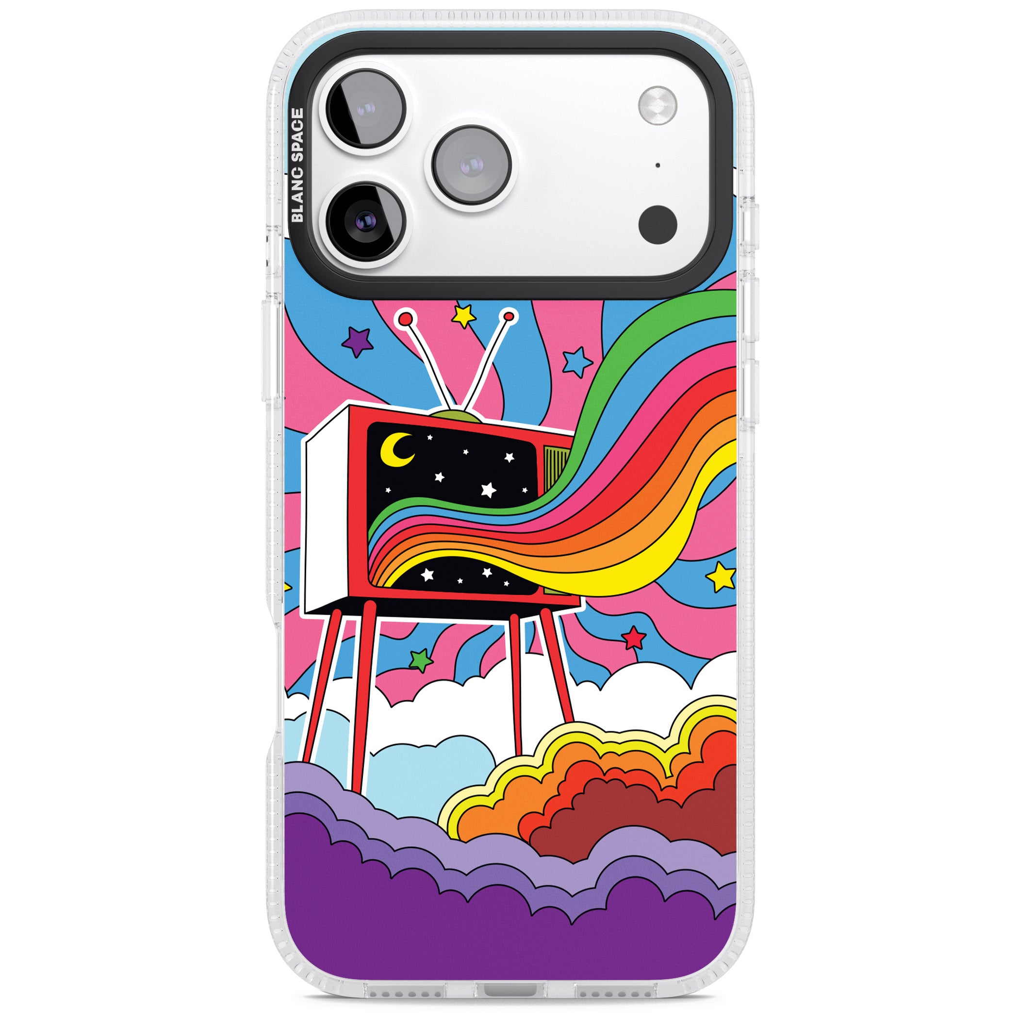 Tv Captivation iPhone 17 Pro Max Impact Air Clear Phone Case