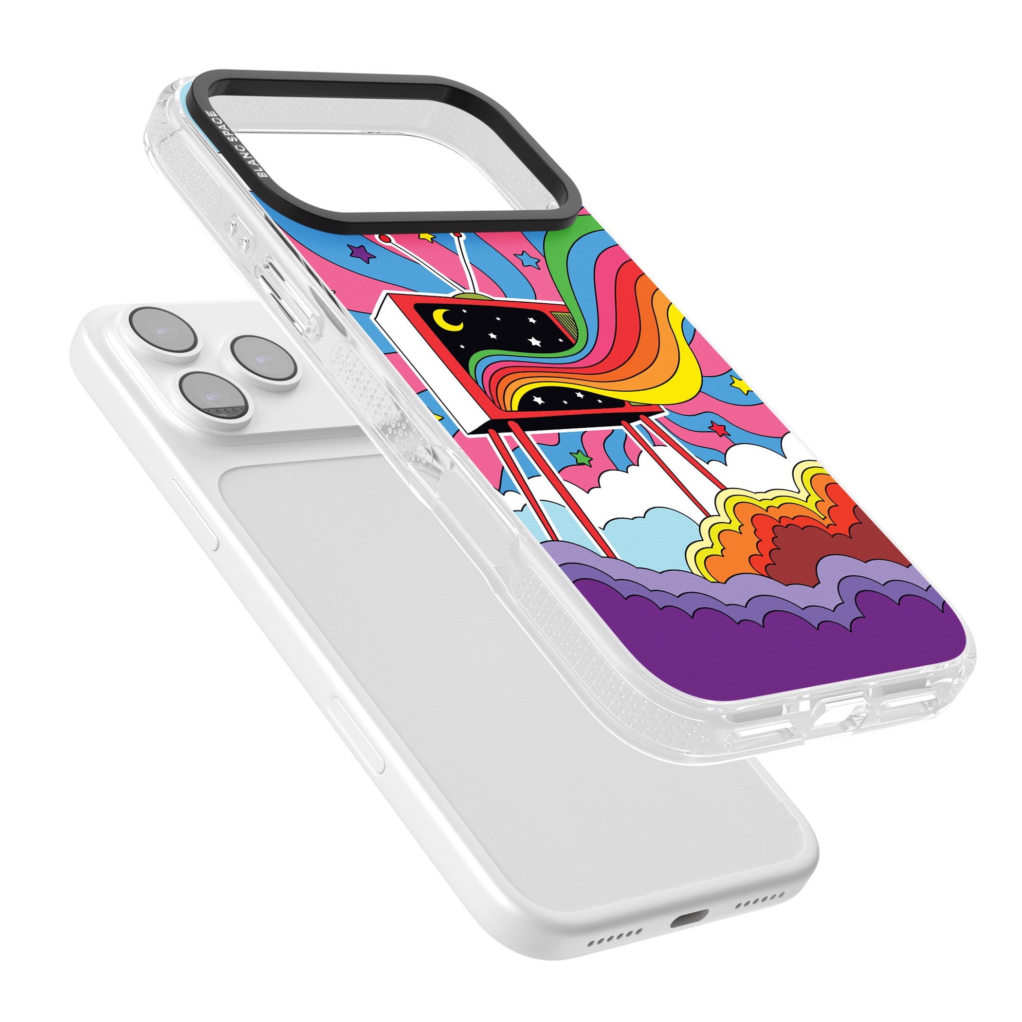 Tv Captivation iPhone 17 Pro Max Impact Air Clear Phone Case Colours