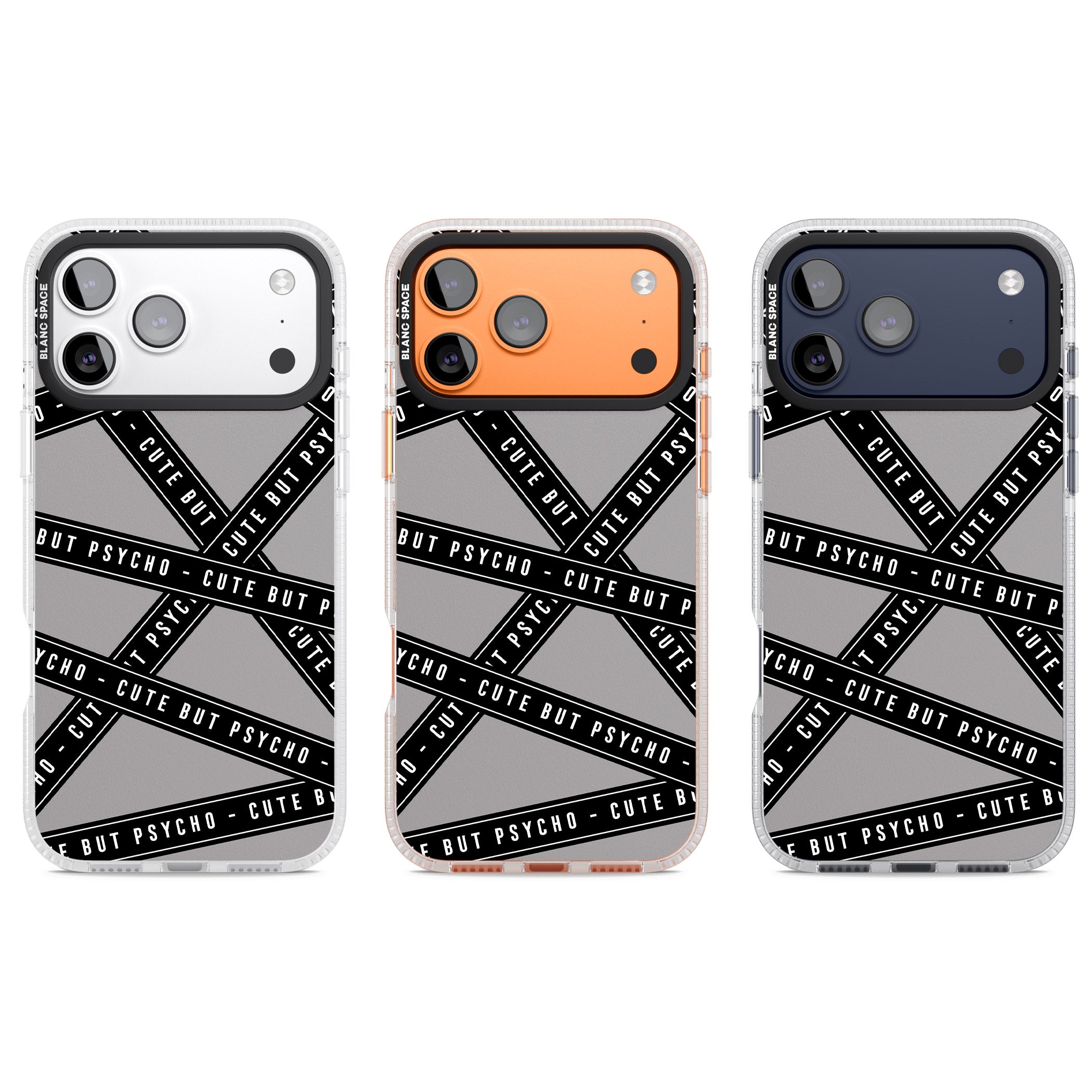 Cute But Psycho iPhone 17 Pro Impact Air Clear Phone Case APT Impact Protection