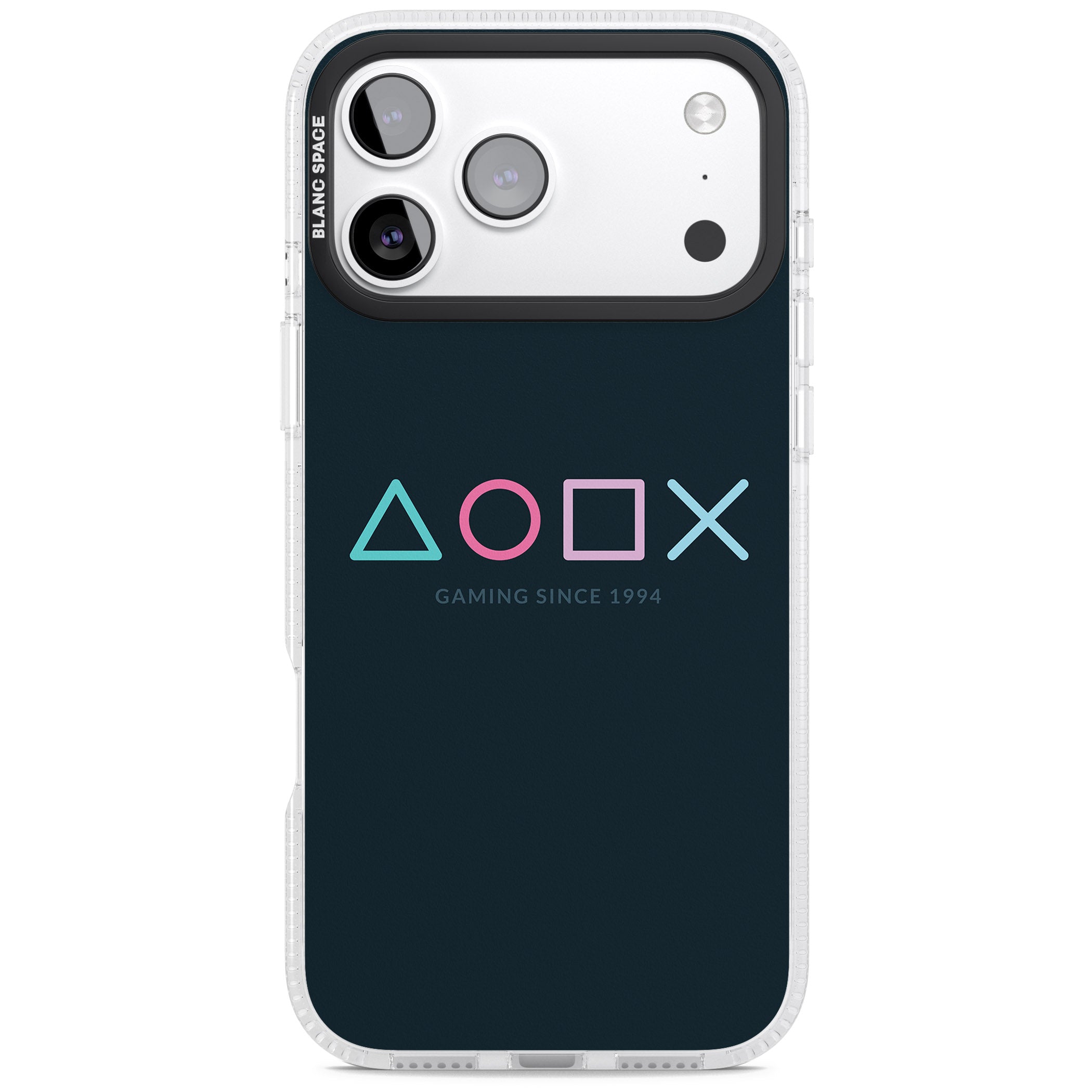 Gaming Since 1994 Station iPhone 17 Pro Max Impact Air Clear Phone Case