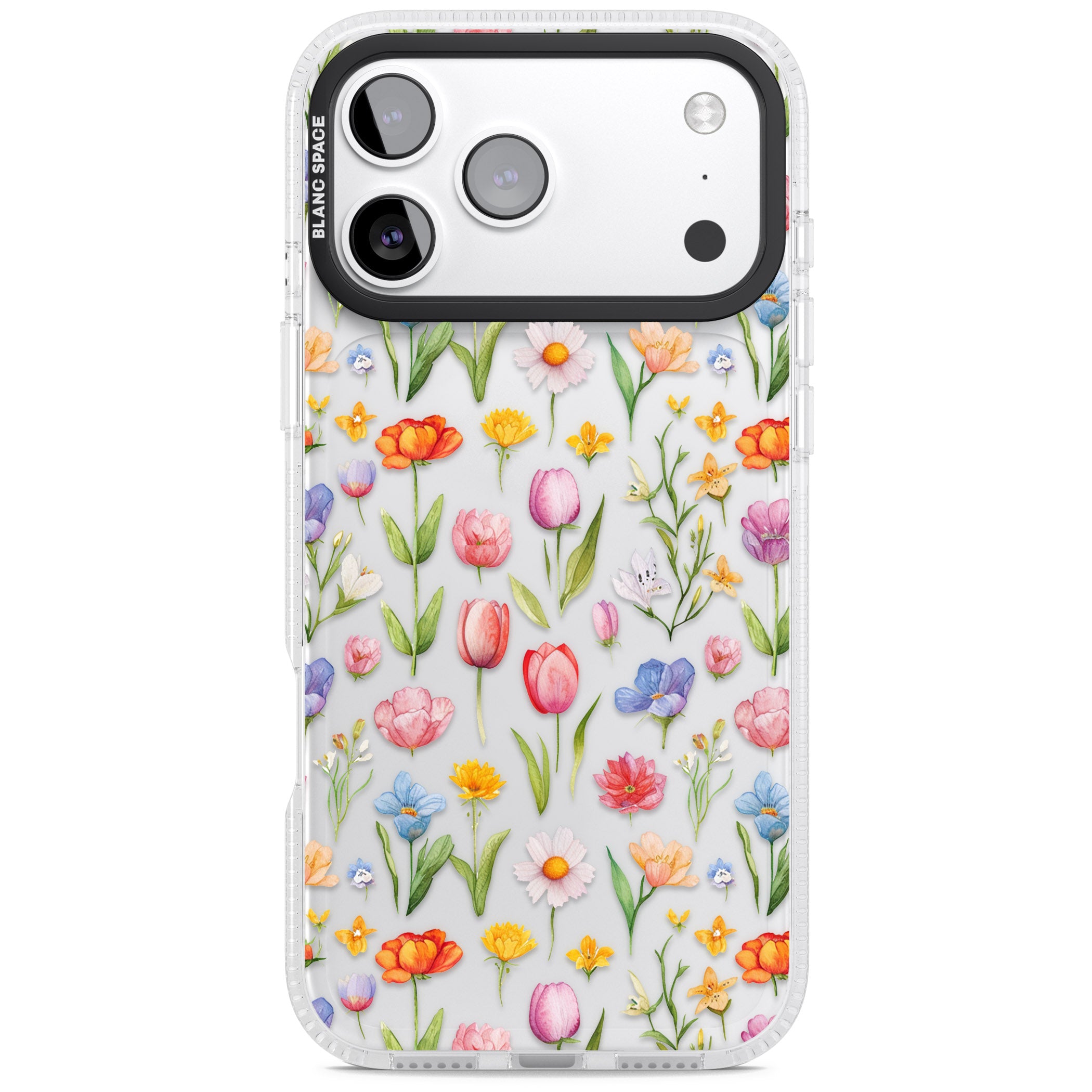 Small Flower Mix iPhone 17 Pro Max Impact Air Clear Phone Case
