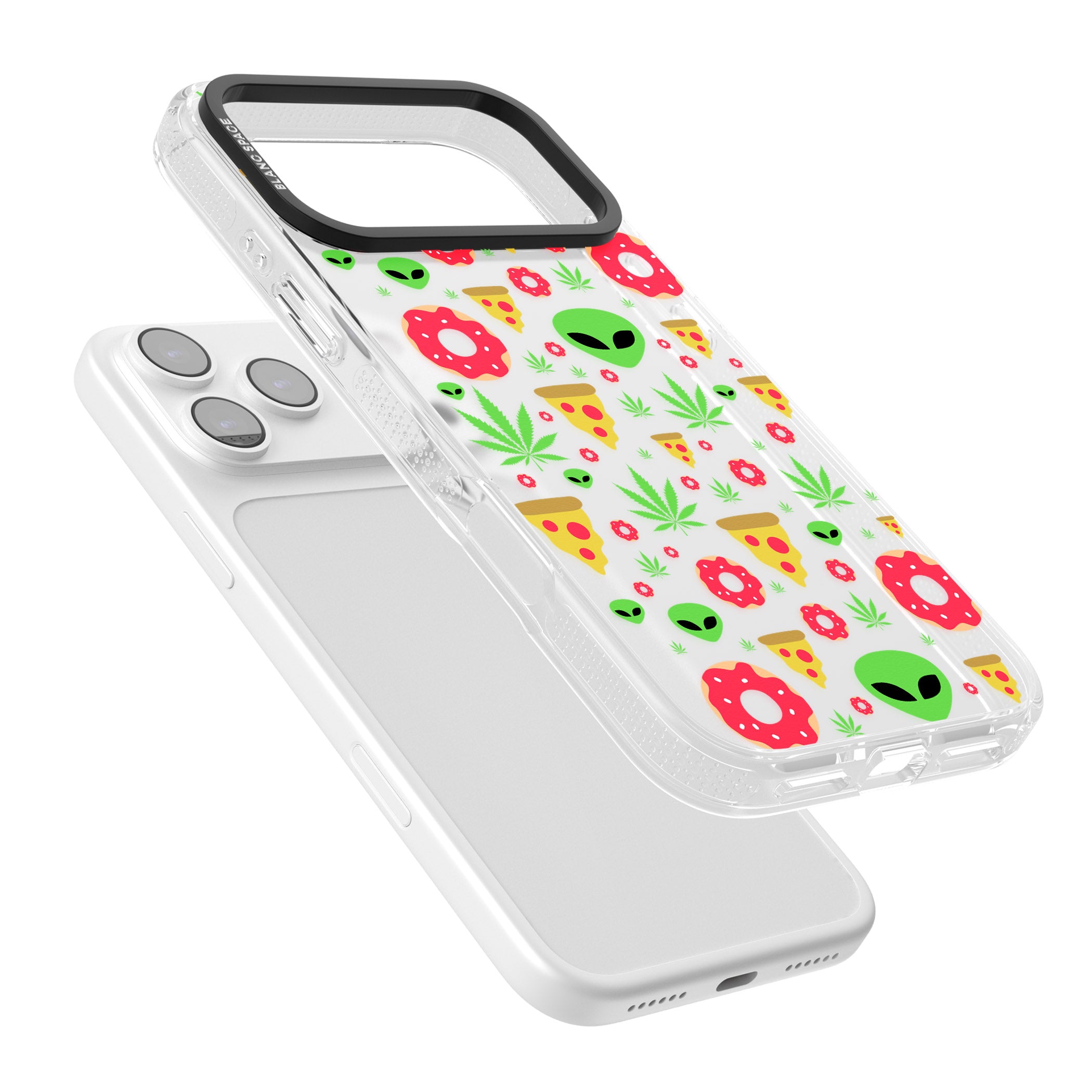 Martians & Munchies iPhone 17 Pro Max Impact Air Clear Phone Case Colours