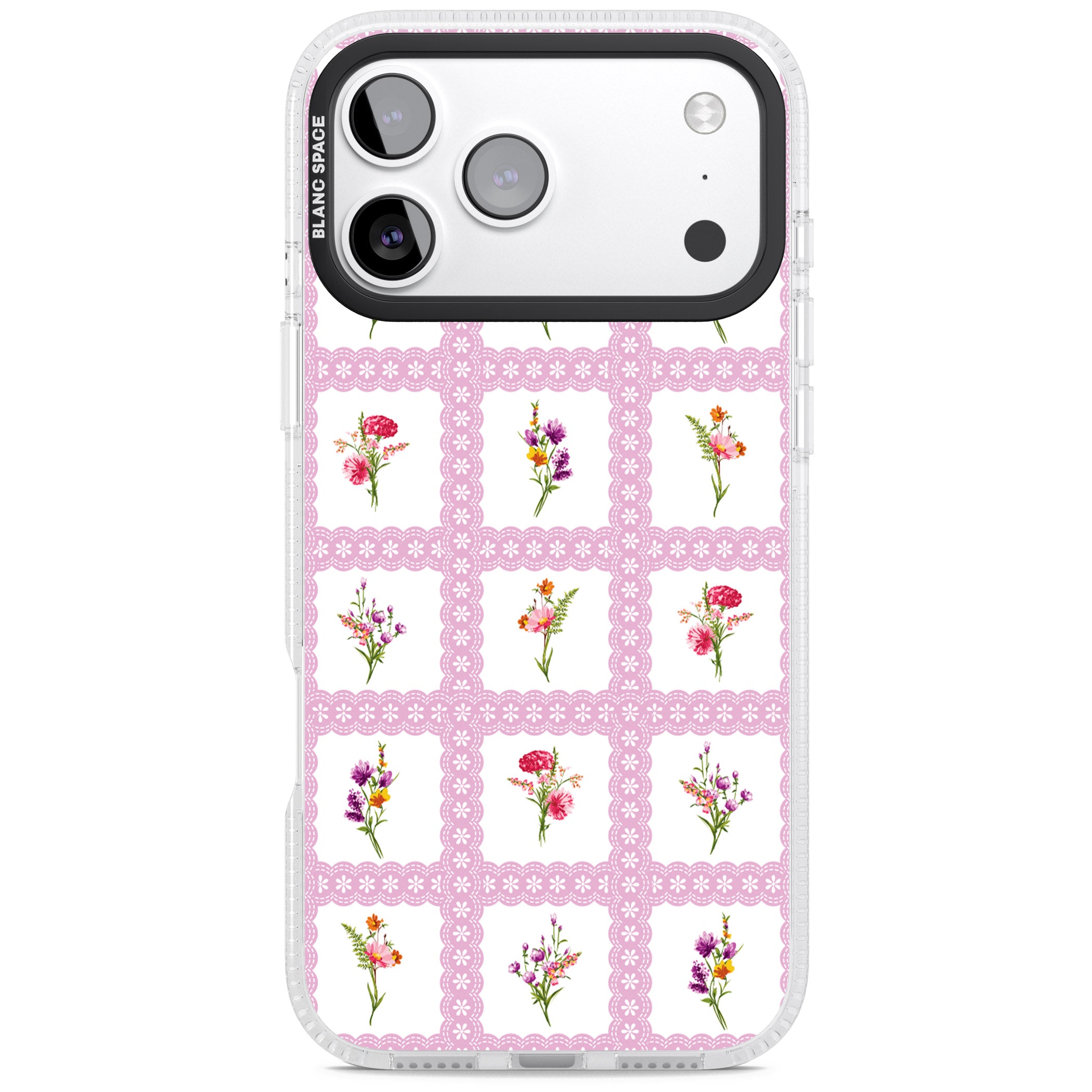 Wildflower Windows iPhone 17 Pro Max Impact Air Clear Phone Case