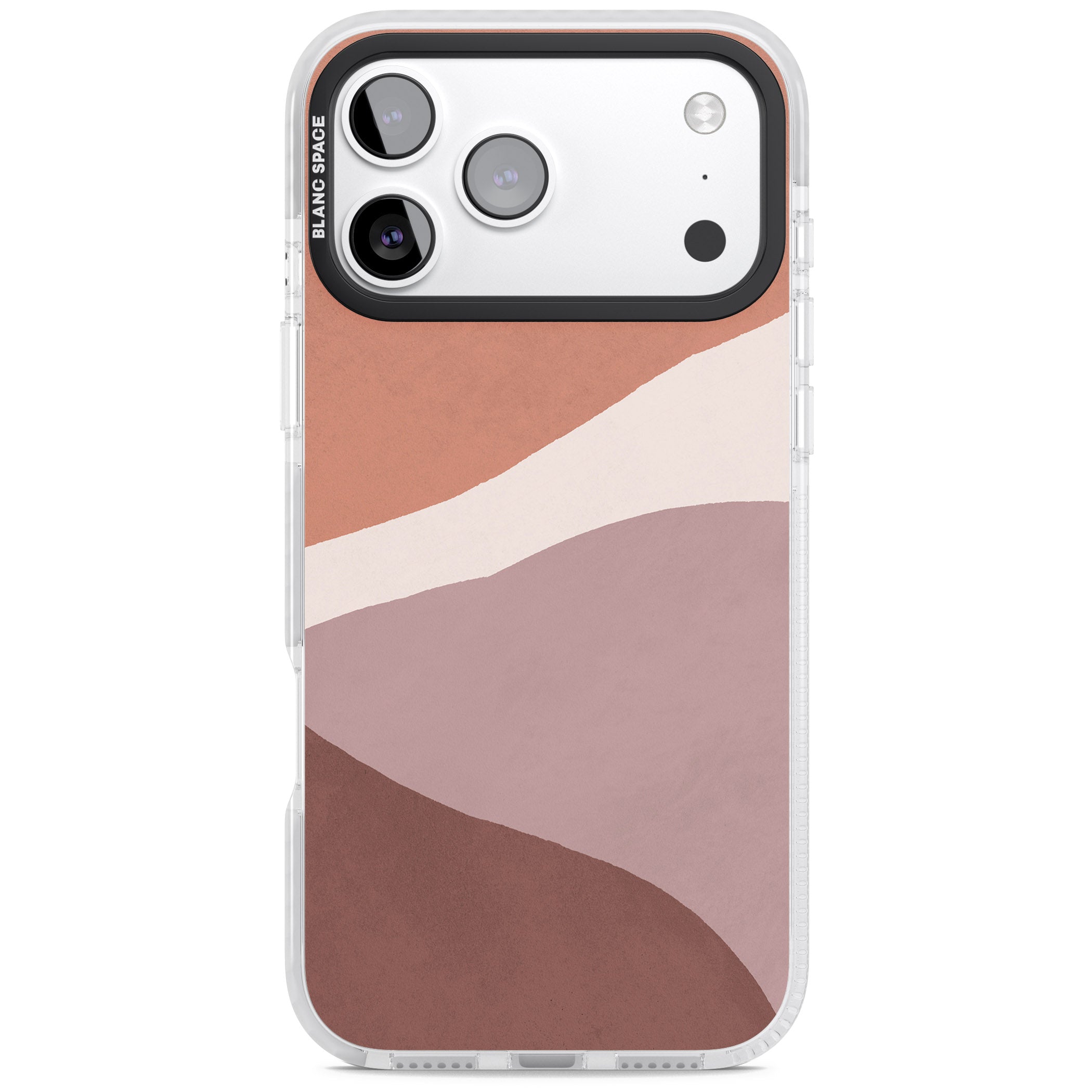 Lush Abstract Watercolour Design #2 iPhone 17 Pro Max Impact Clear Phone Case