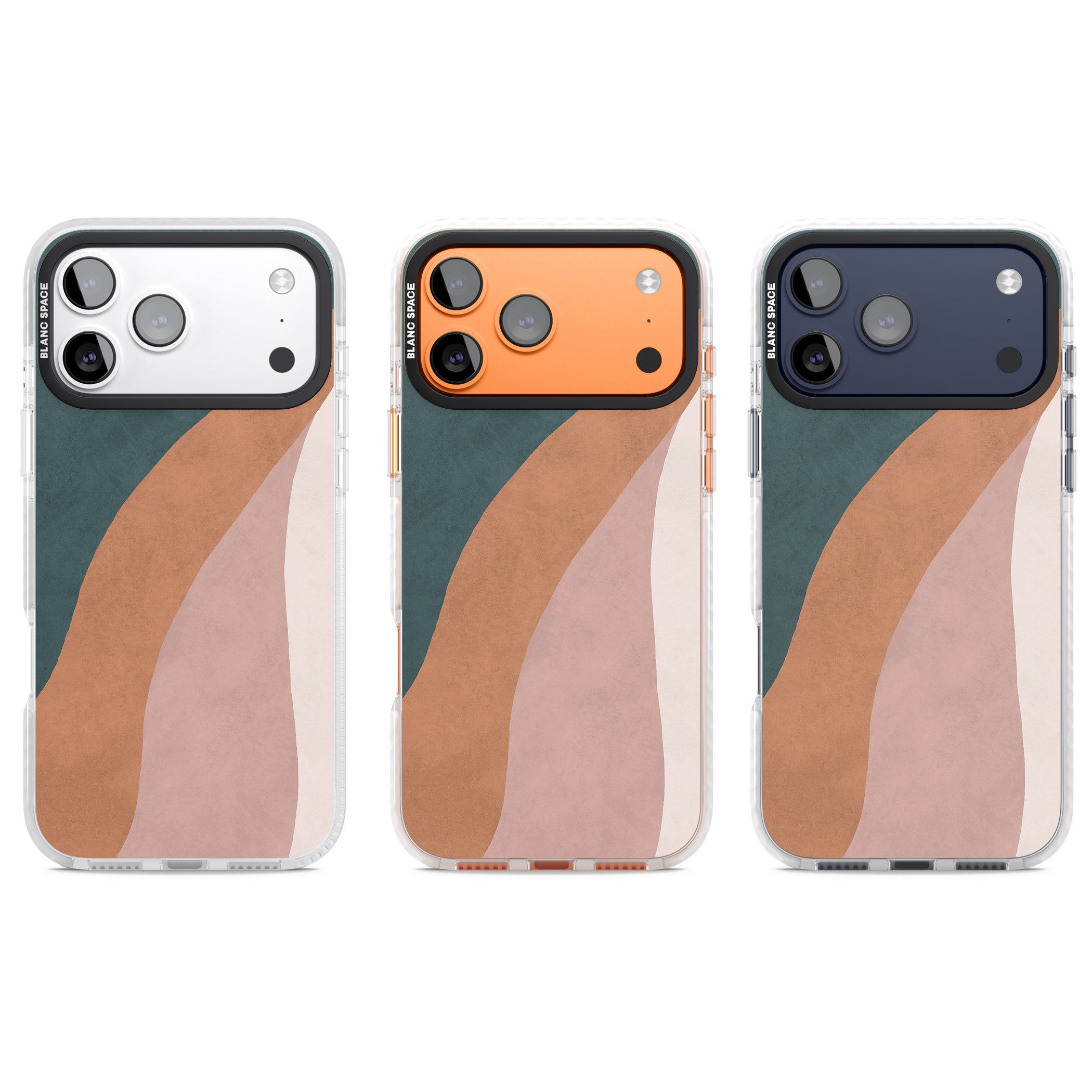 Earthwave Abstract iPhone 17 Pro Impact Clear Phone Case APT Impact Protection