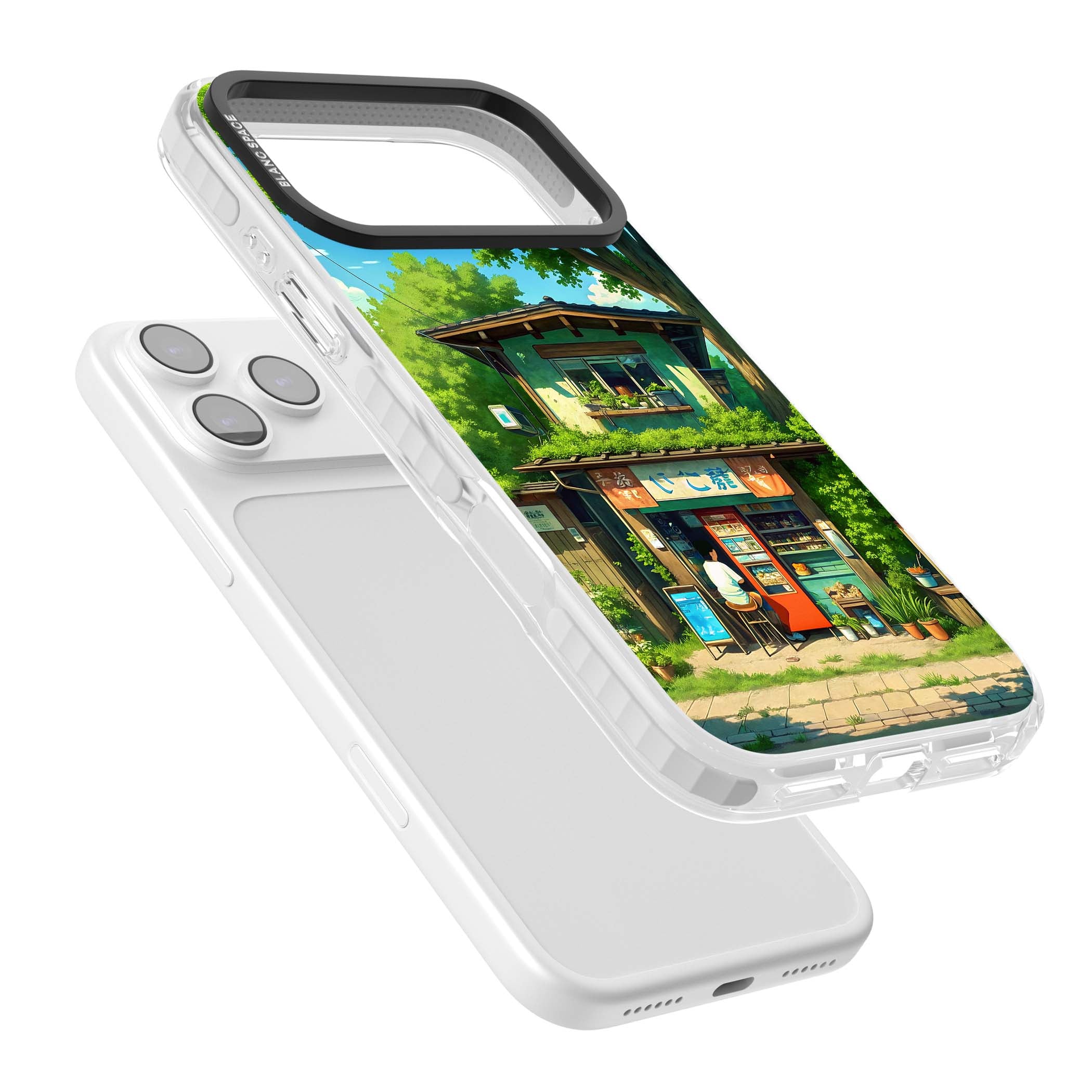 Countryside Kiosk for her iPhone case | Black Impact case for iPhone 17 Pro, iPhone 17 Pro Max