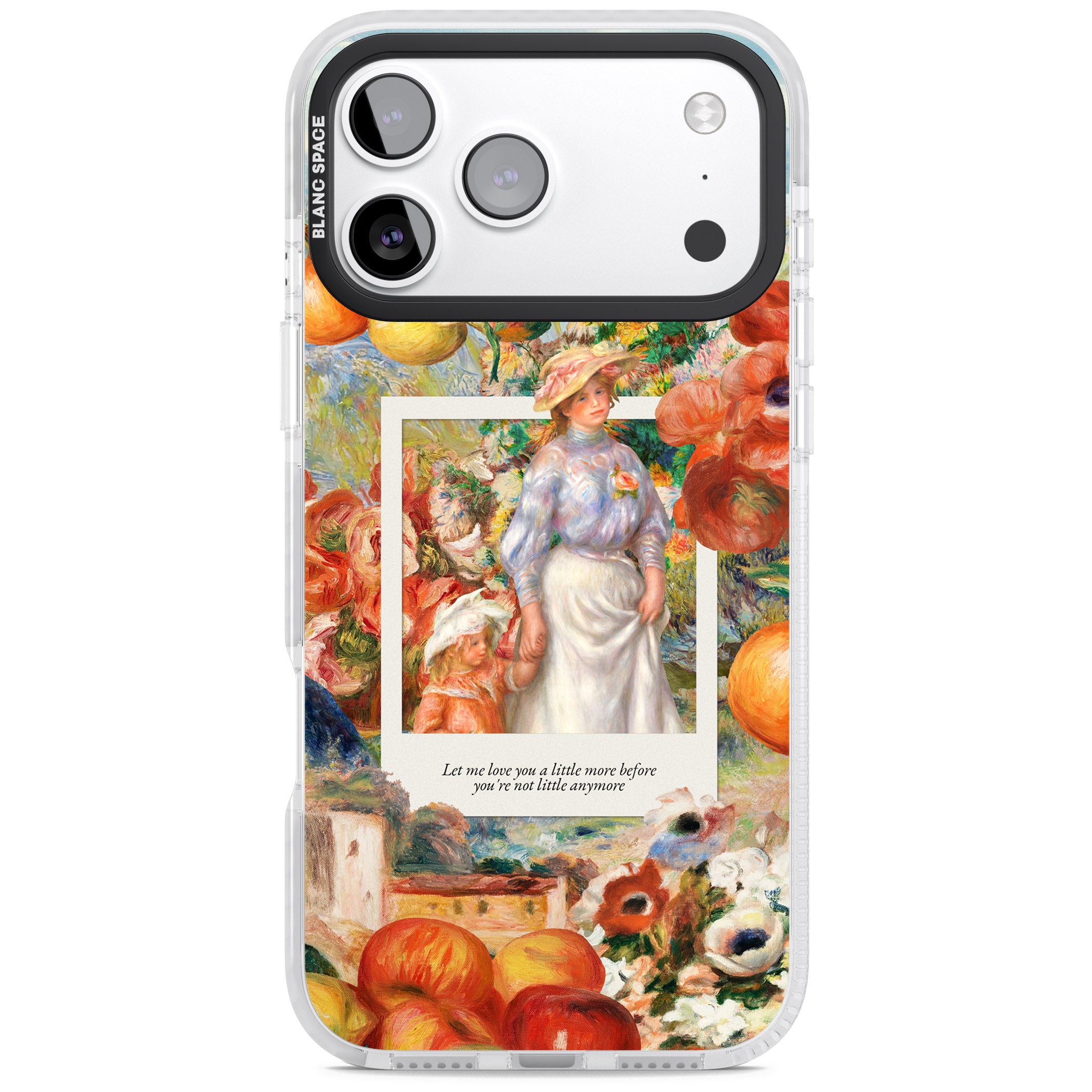 Renoir Mother & Child iPhone 17 Pro Max Impact Clear Phone Case