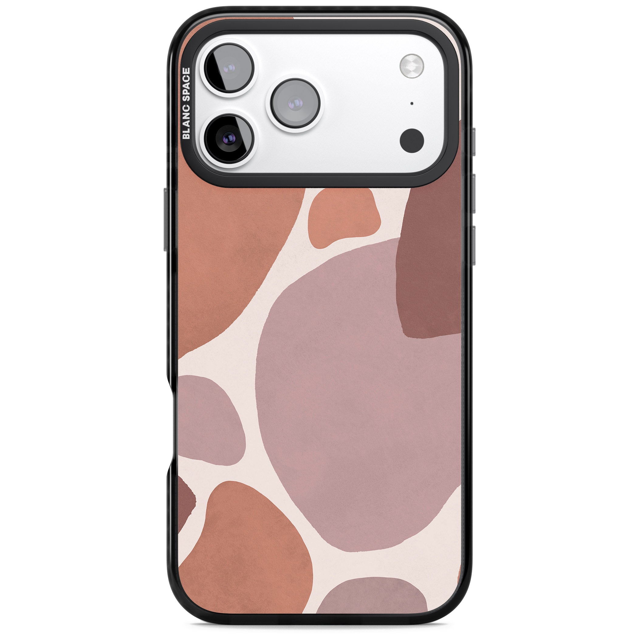 Terra Abstract iPhone 17 Pro Max Impact Black Phone Case