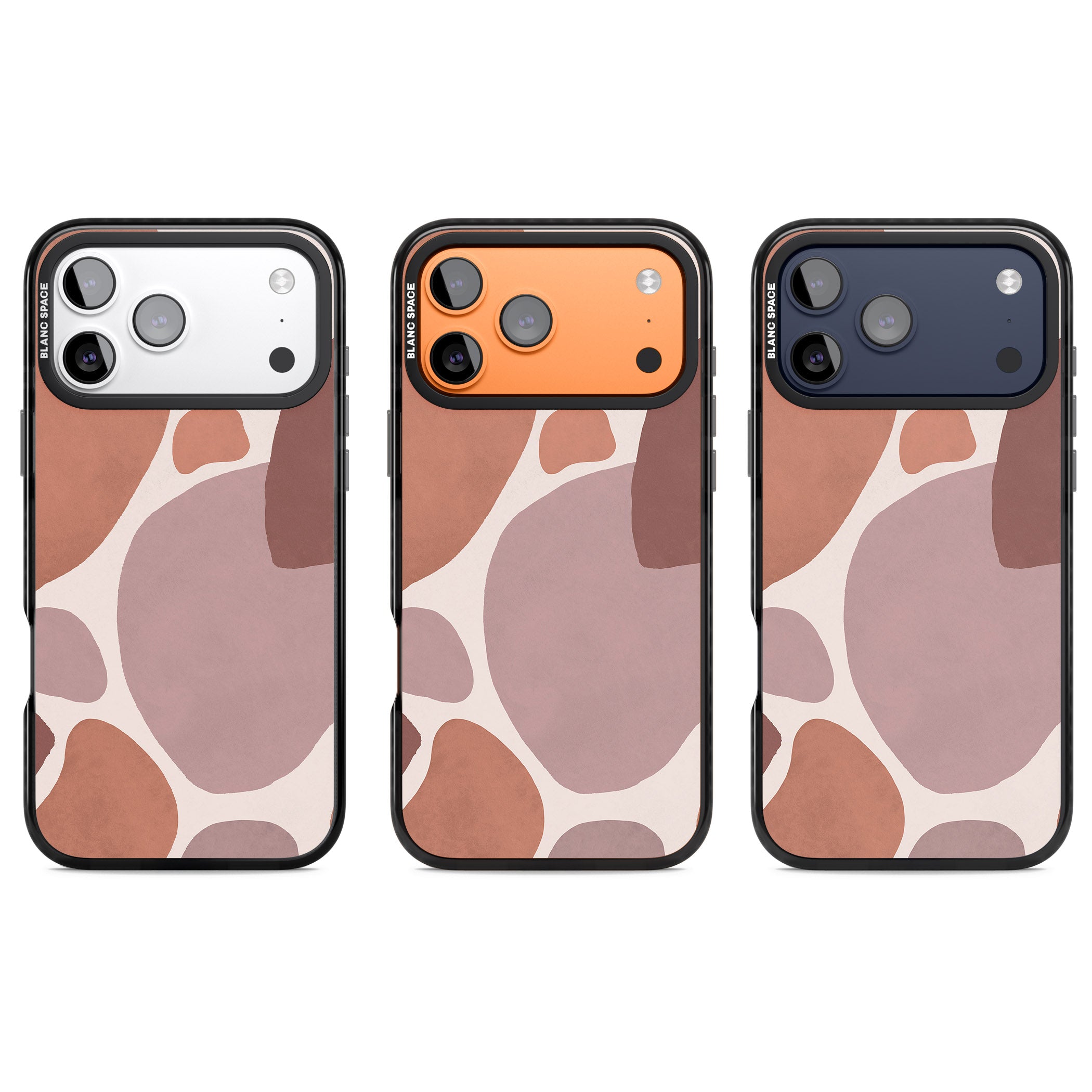 Terra Abstract iPhone 17 Pro Impact Black Phone Case APT Impact Protection