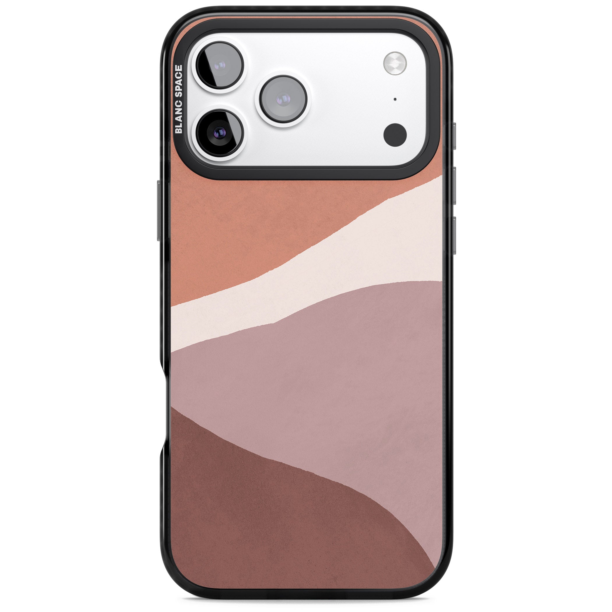 Lush Abstract Watercolour Design #2 iPhone 17 Pro Max Impact Black Phone Case