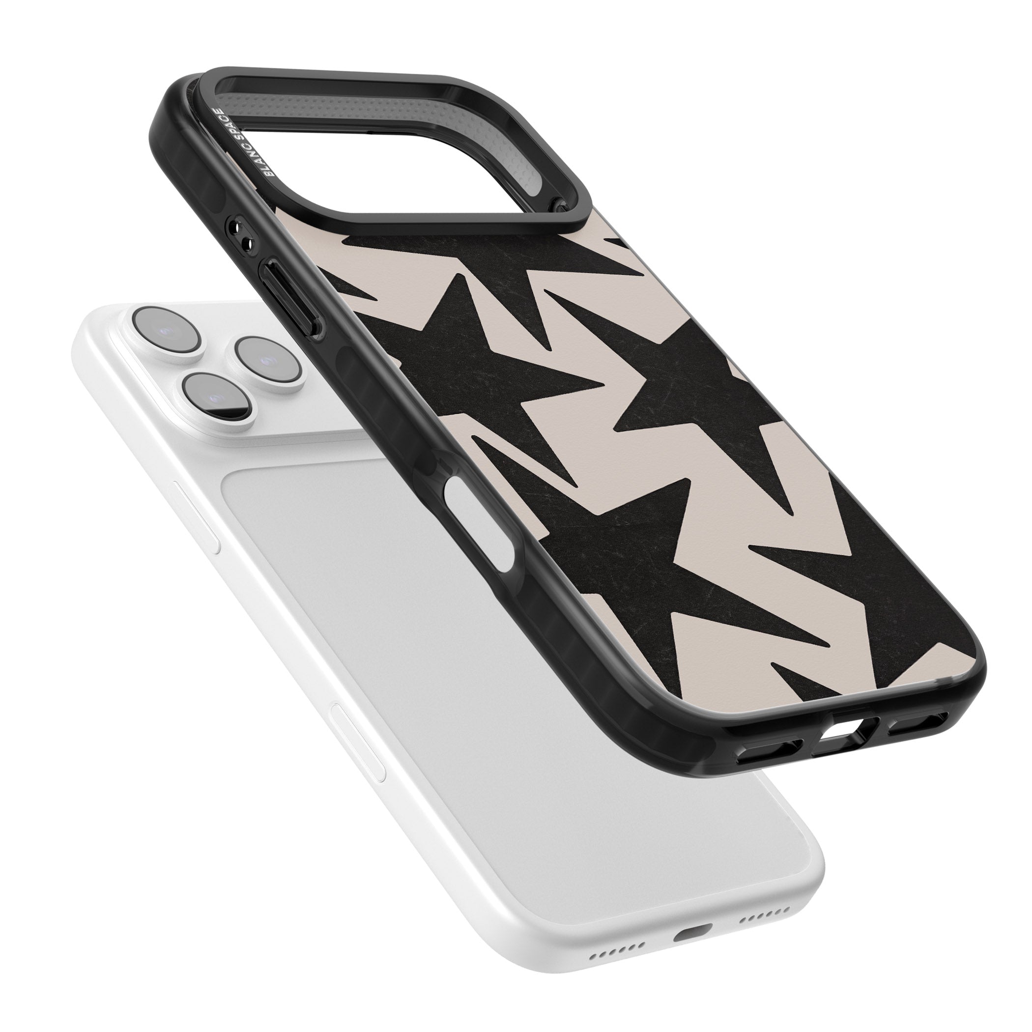 Black Superstars iPhone 17 Pro Max Impact Black Phone Case Colours