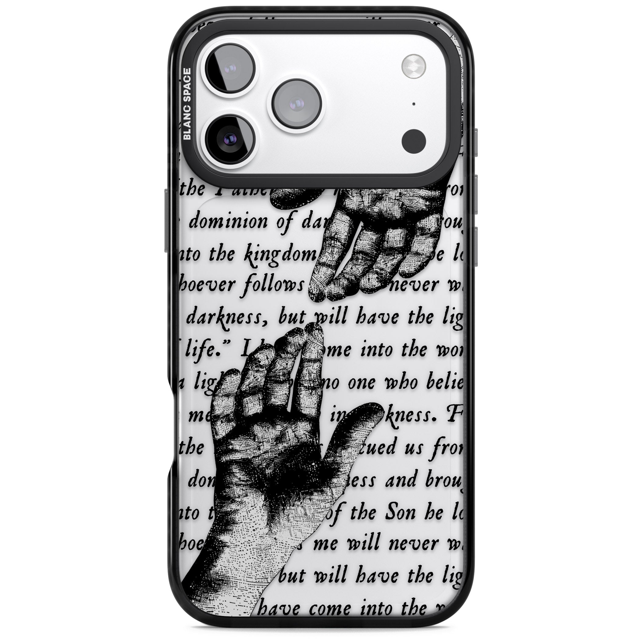 In Touch iPhone 17 Pro Max Impact Black Phone Case