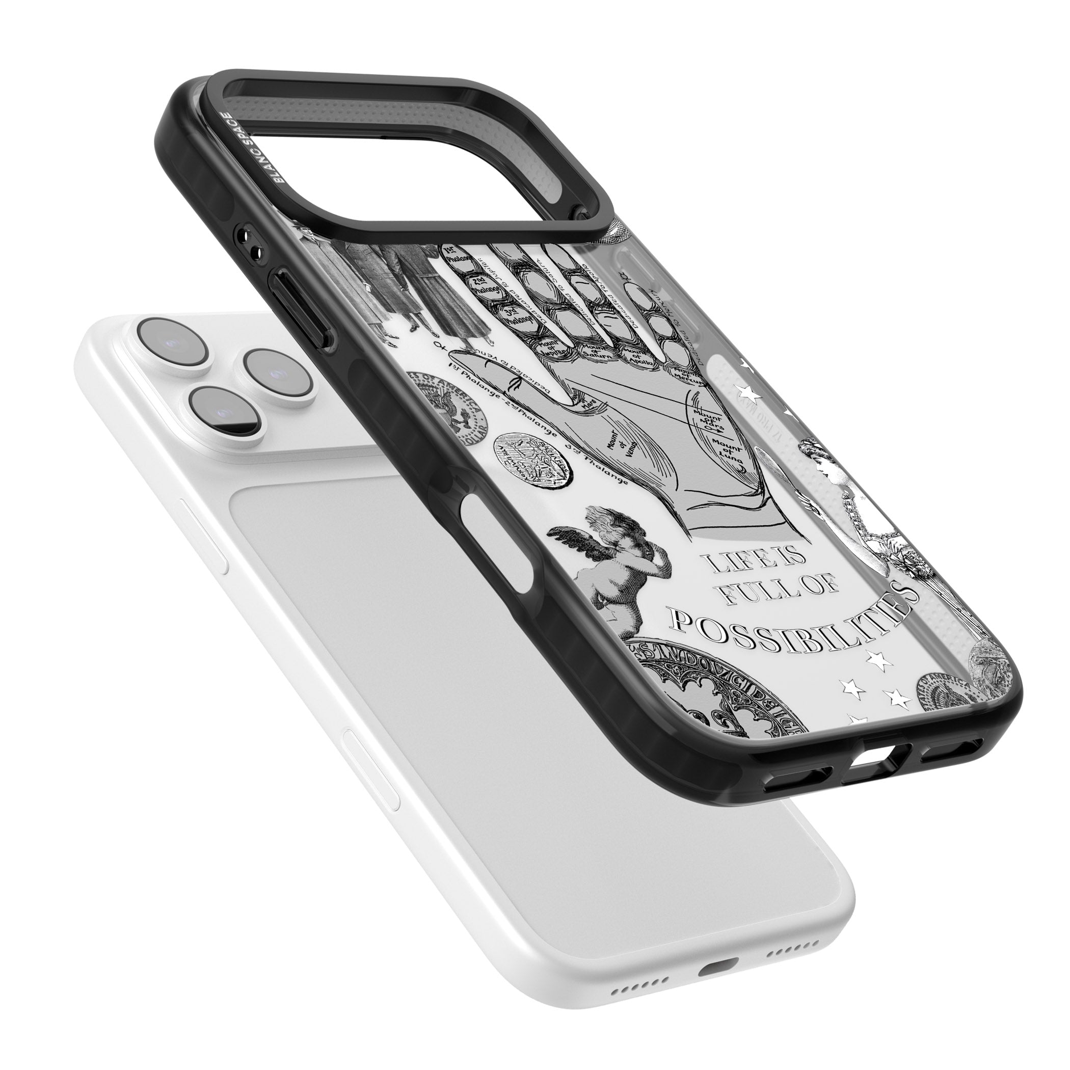 Life Is Full Of Possibilities iPhone 17 Pro Max Impact Black Phone Case Colours
