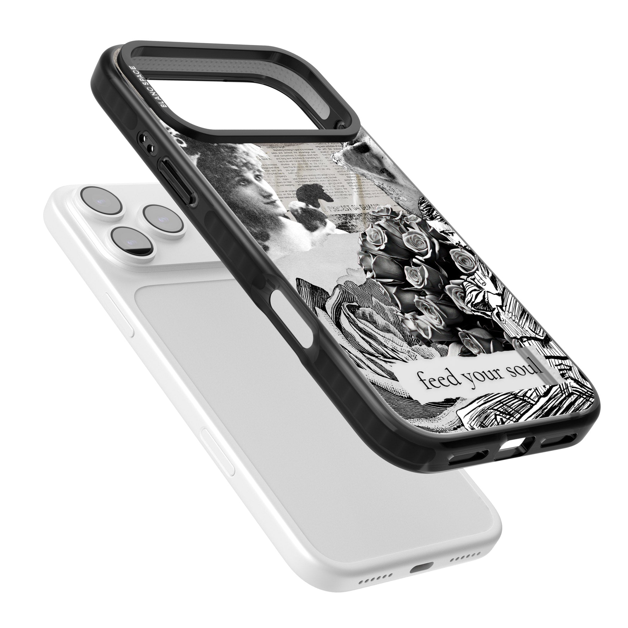 Feed Your Soul iPhone 17 Pro Max Impact Black Phone Case Colours